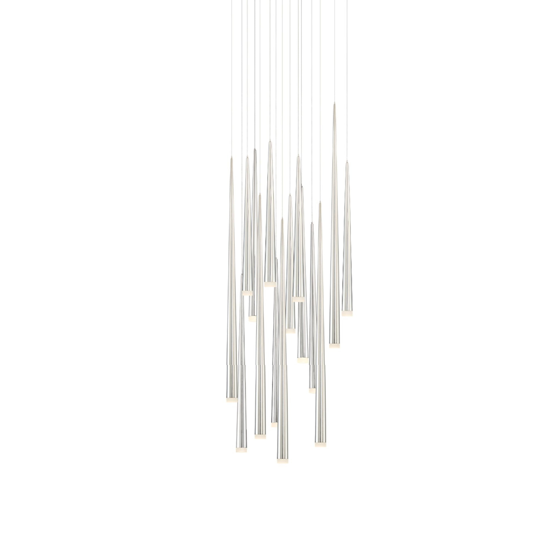 Modern Forms Cascade 15 - Light Dimmable LED Tiered Chandelier