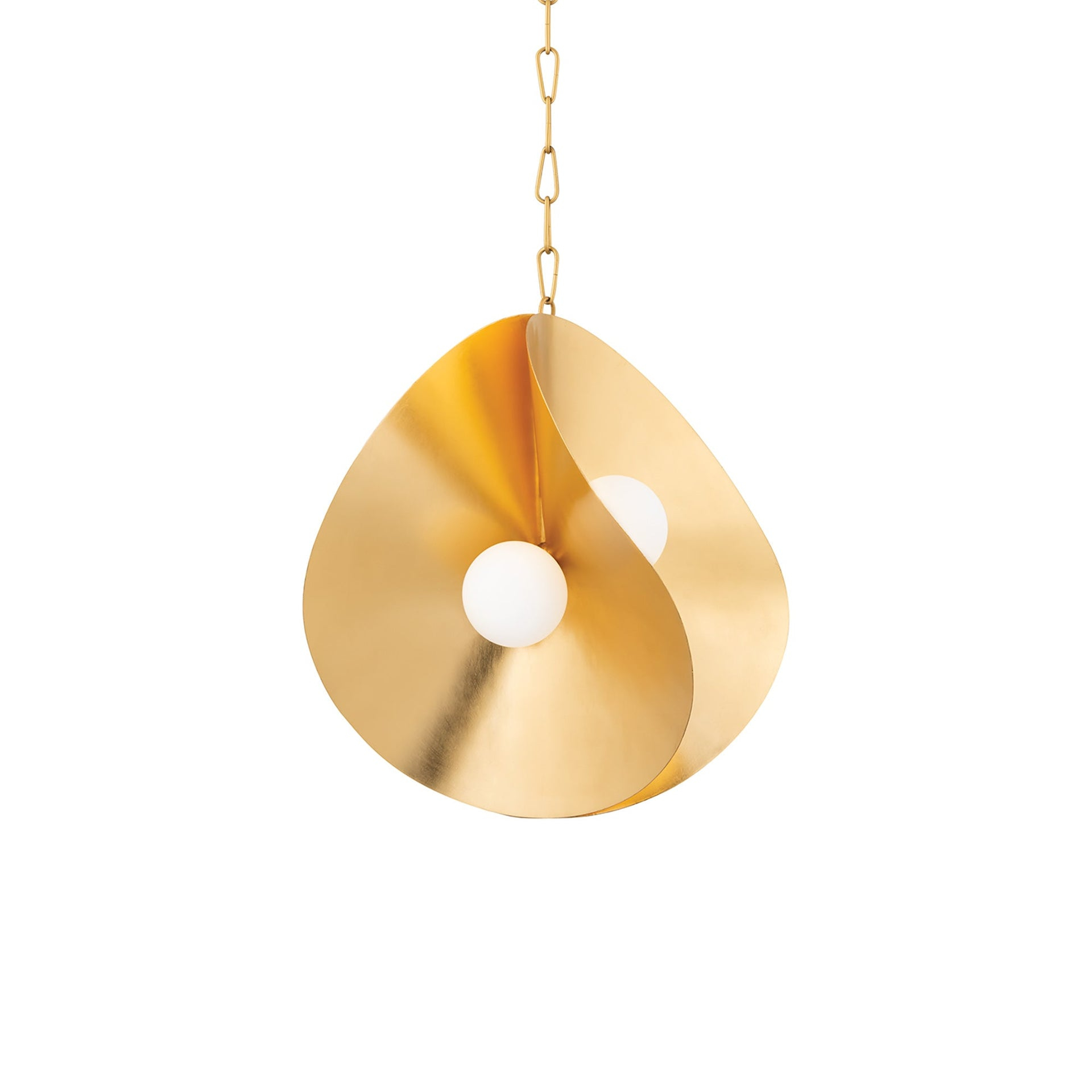 Siraj Pendant Light - Gold Leaf / Medium