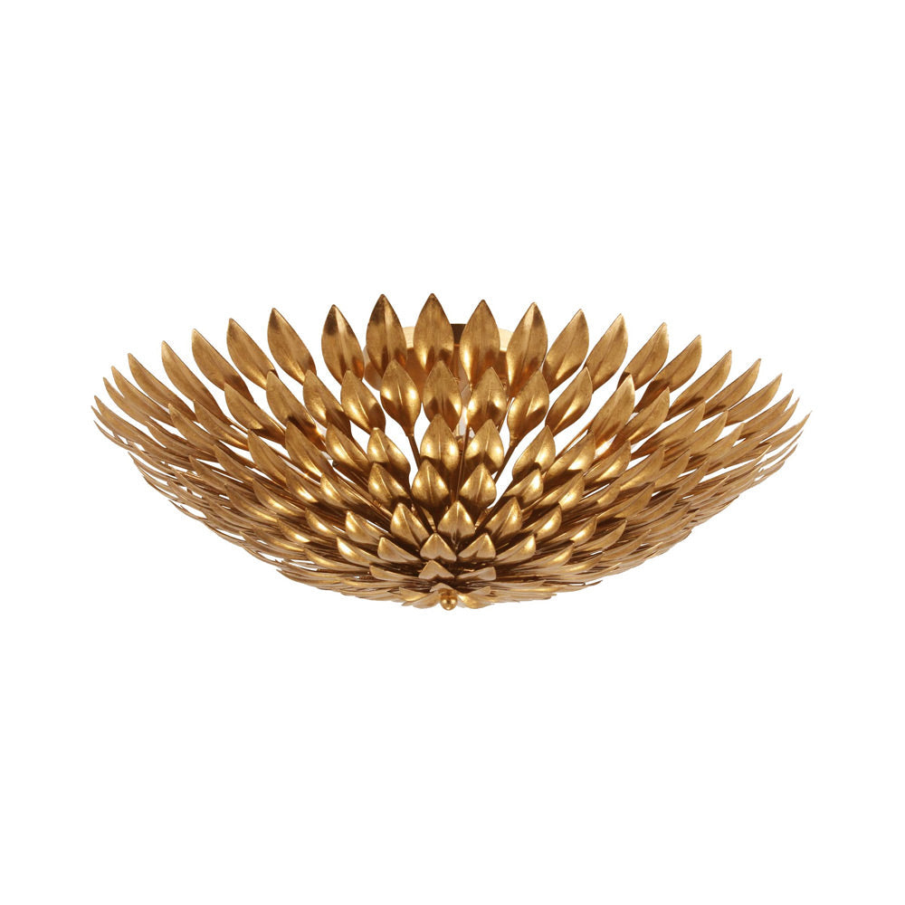 Antique Gold 6-Light Wrought Iron Sconce