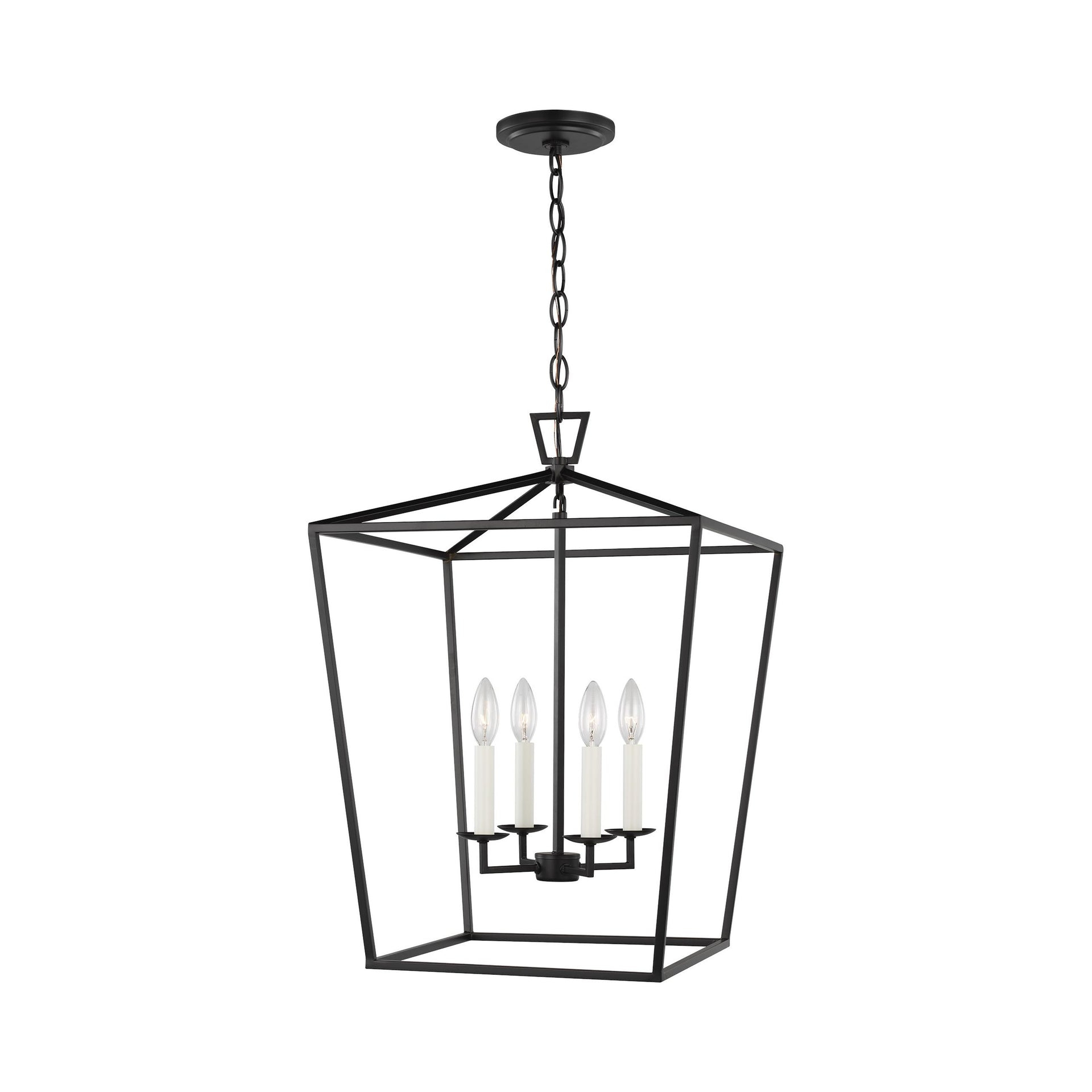 Gala Pendant Light - Black / 17"W