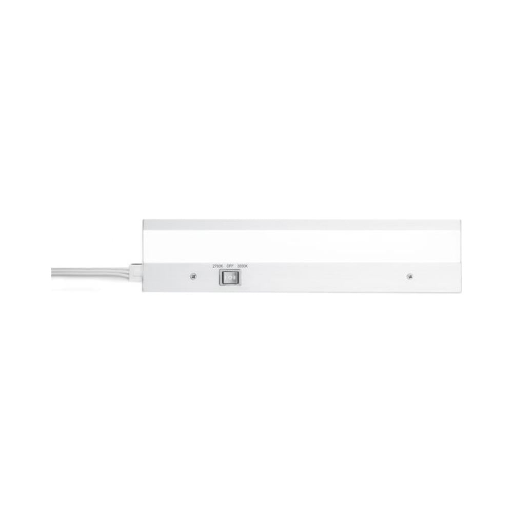 BA-ACLED24-27/30WT-WAC Lighting-Duo-120V 8W 2700K/3000K 1 LED Dual Color Option Light Bar in Contemporary Style-2.75 Inches Wide by 1 Inch High-White