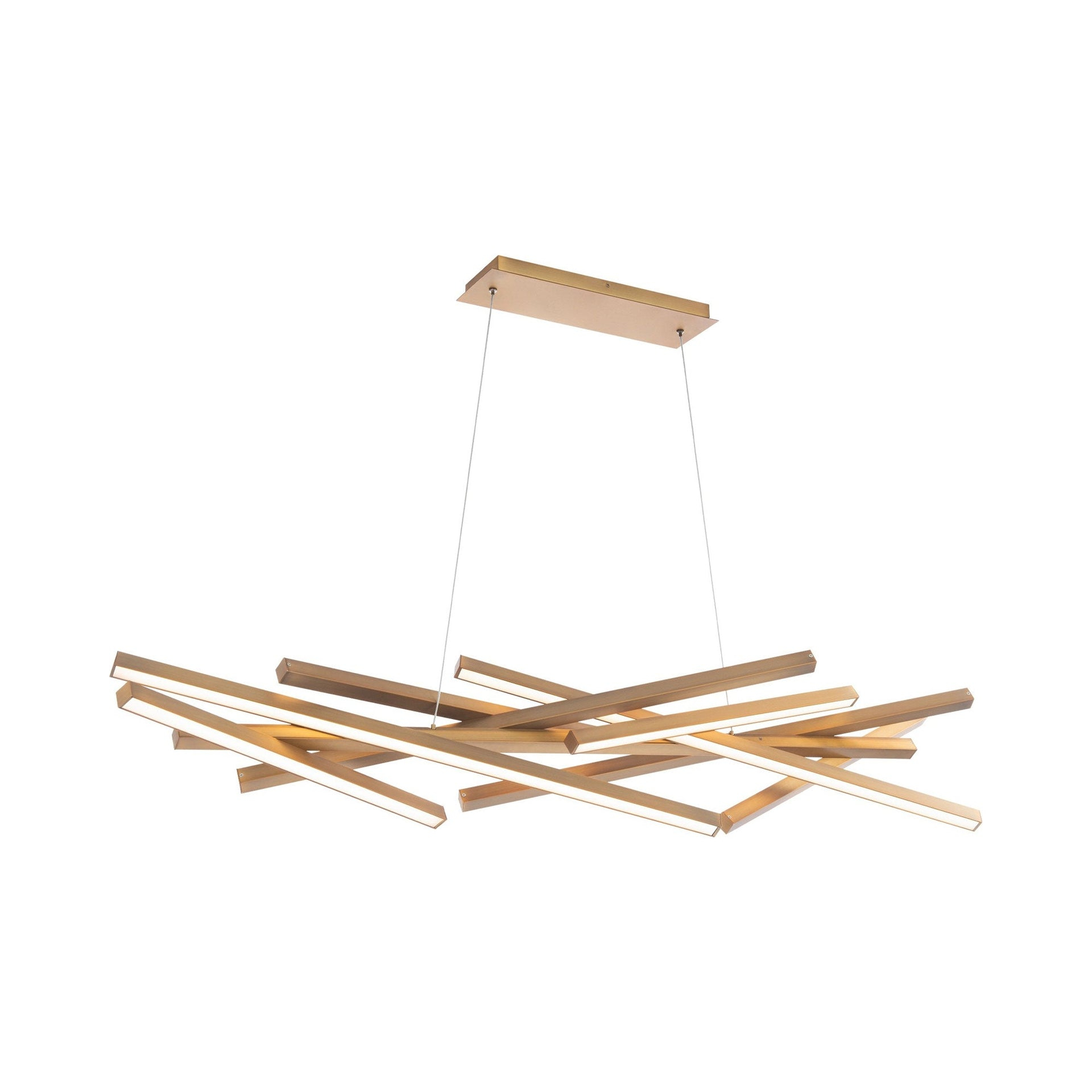Parallax LED Dimmable Linear Pendant 3000K