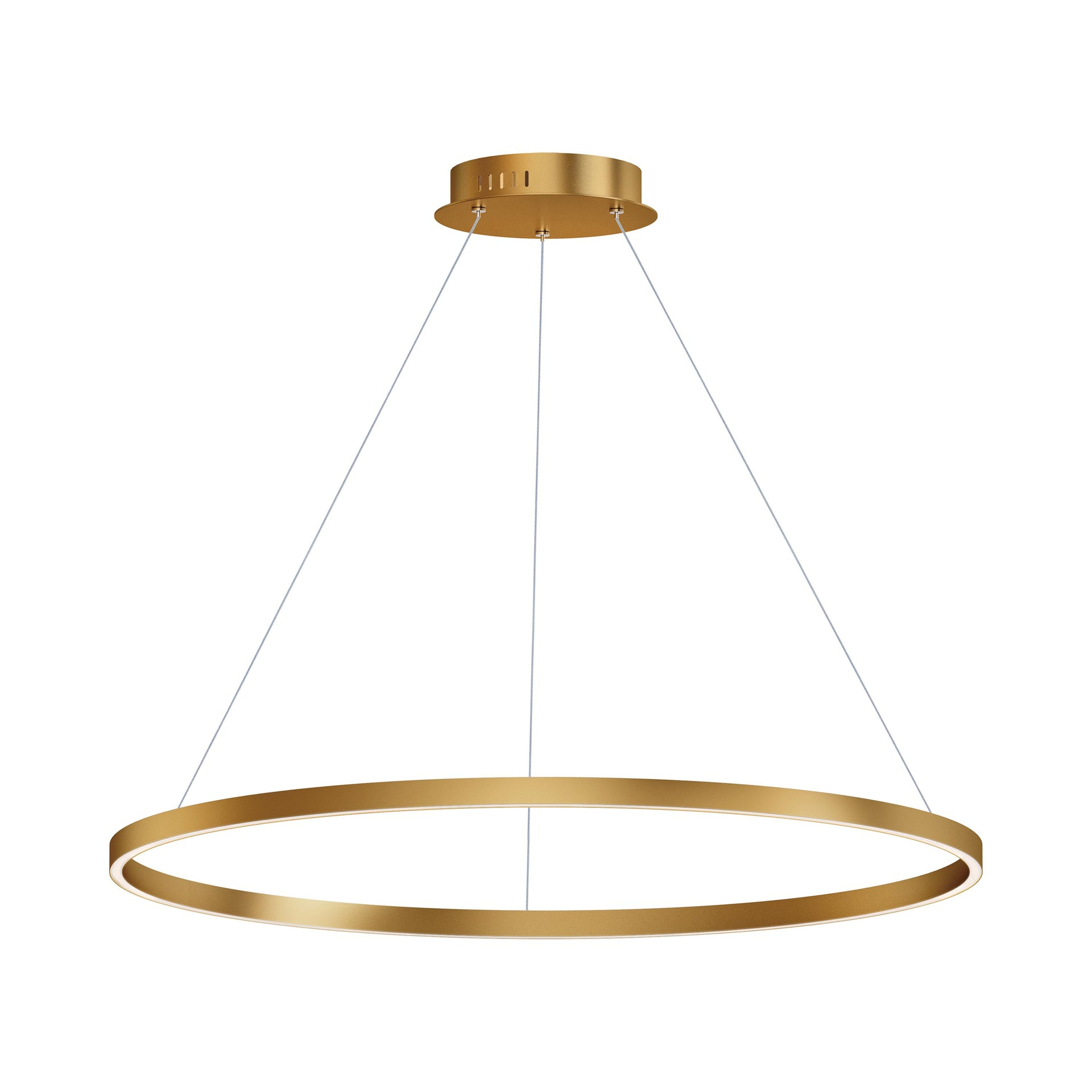 ET2 Lighting E22728-GLD 40 in. Groove LED Pendant - Gold