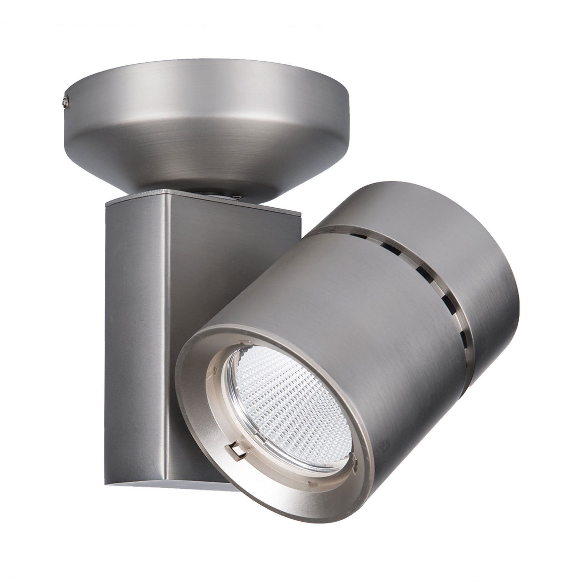 WAC Lighting 1035 Exterm. II Mono Flood 3500K White, Nickel - MO-1035F-835-BN