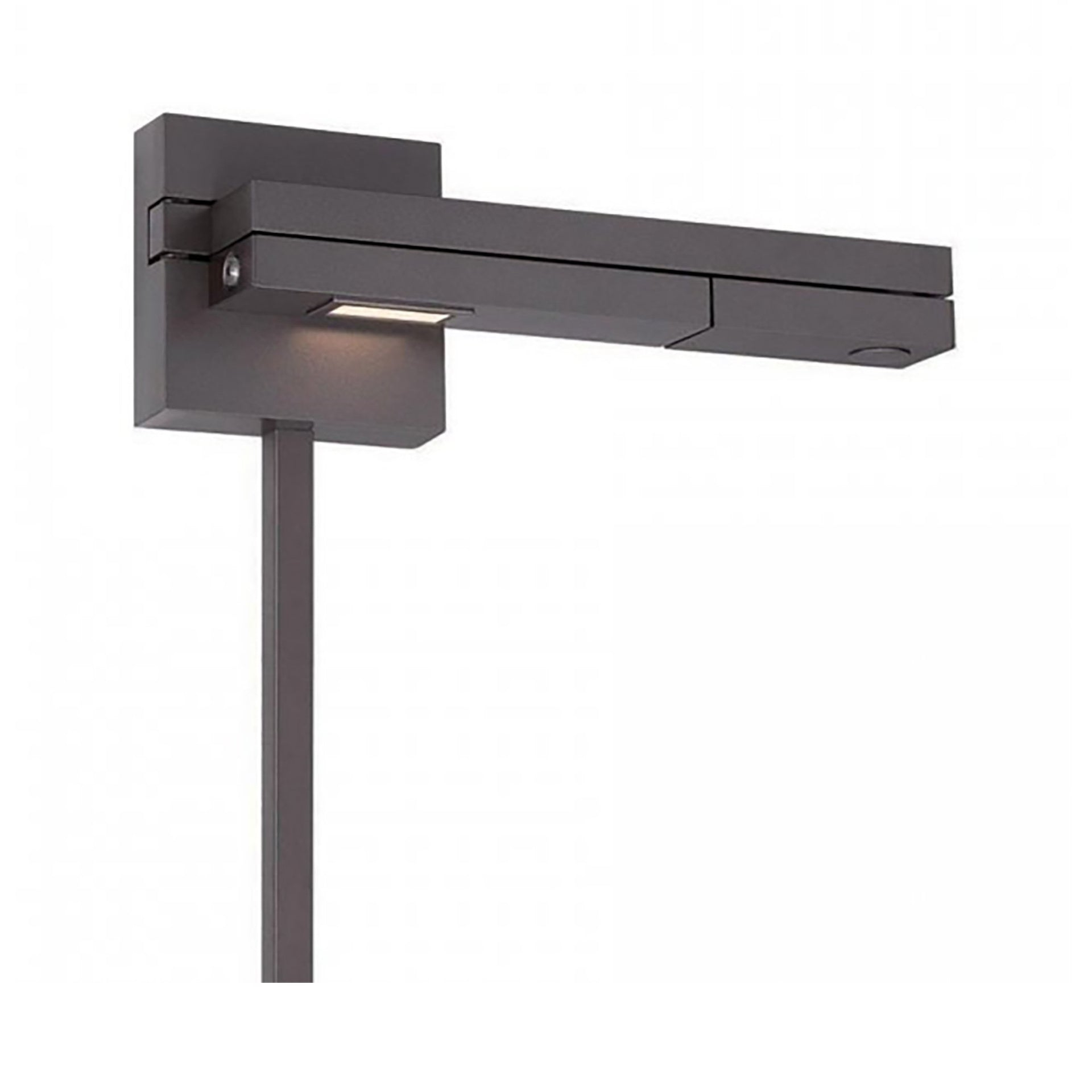WAC Lighting Flip LED 3000K Right Contemporary Aluminum Swing Arm in Bronze