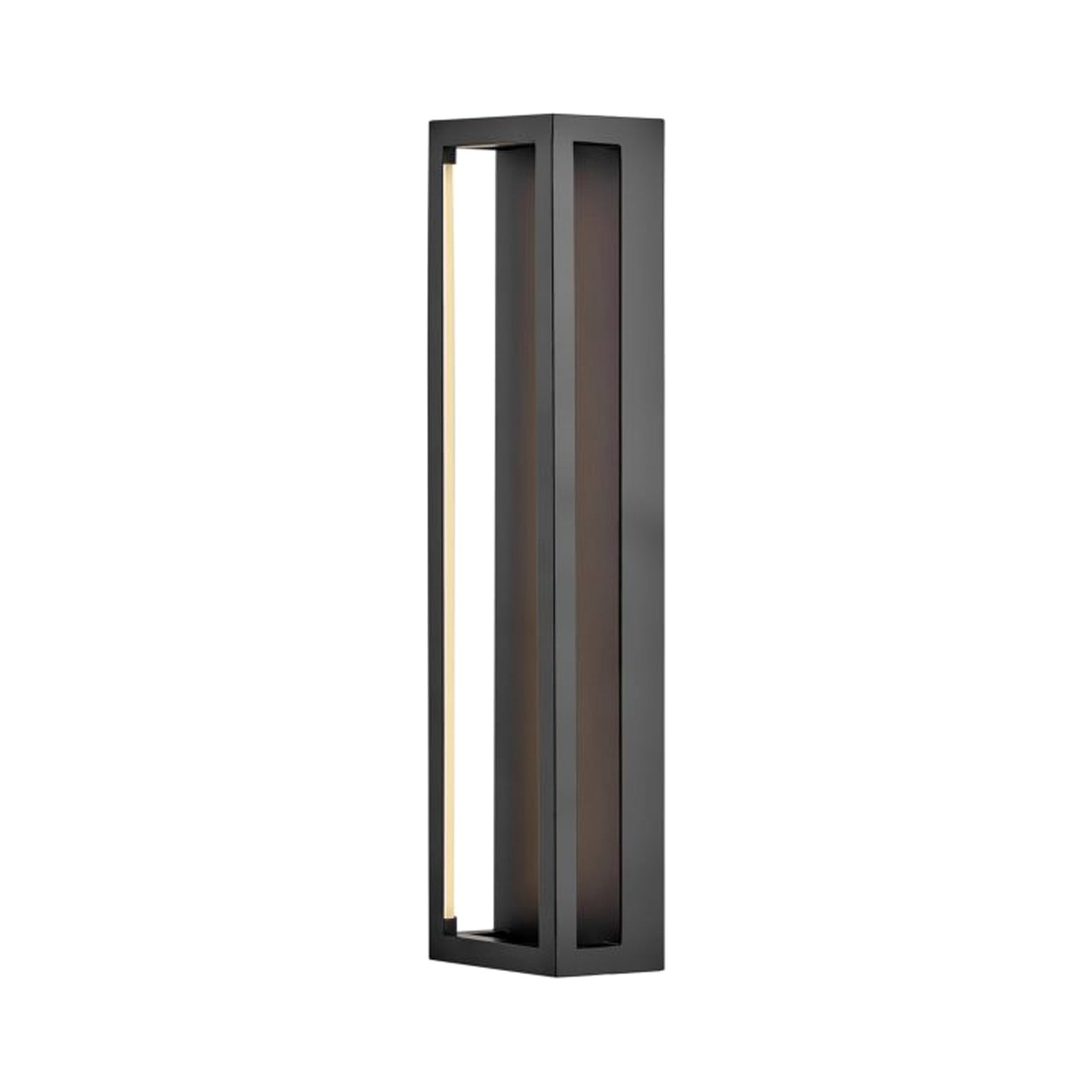 Onyx Steel LED Flush Mounted Sconce
