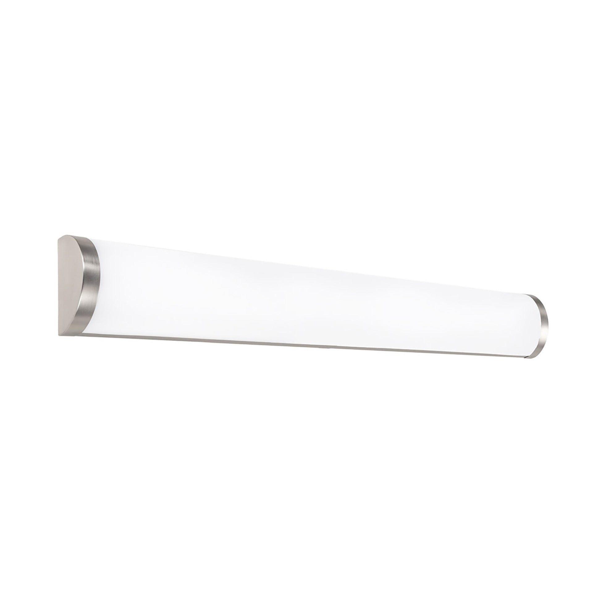 WAC Lighting Fuse 37-in 1 -Light Brushed Nickel Integrated LED Transitional Vanity light