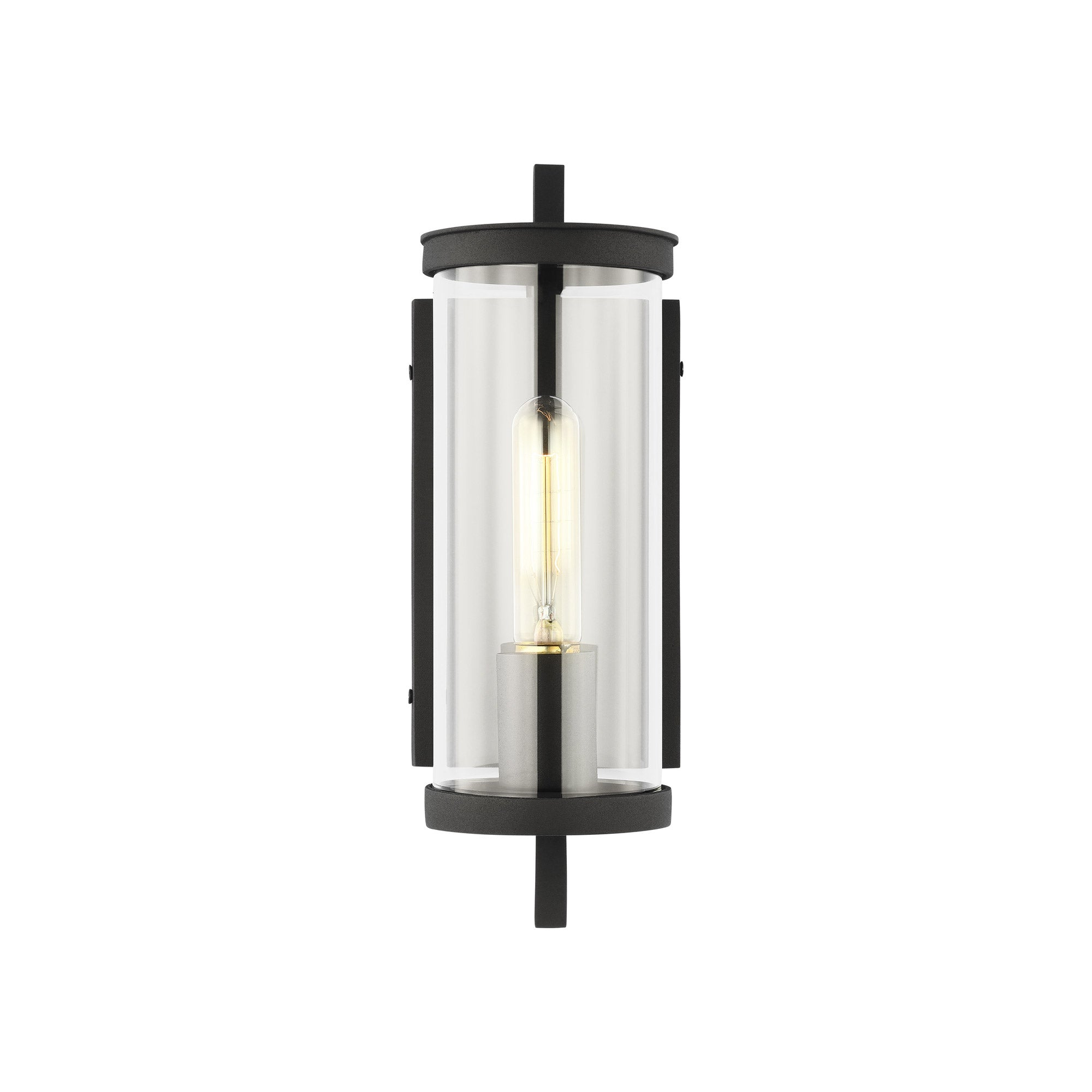 Single Light Cylinder Outdoor Wall Light