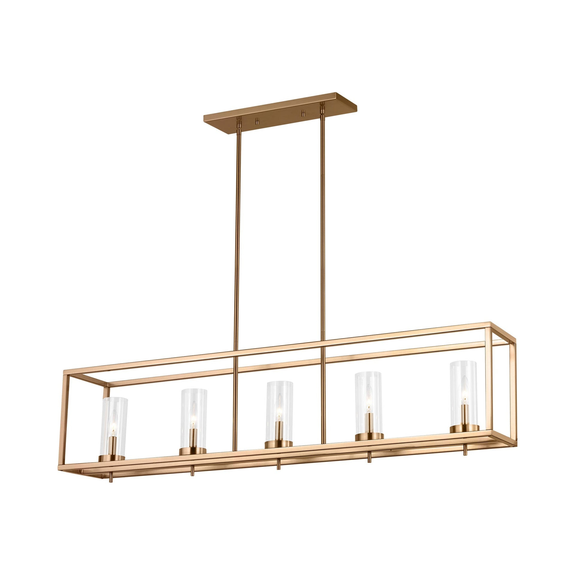 Sea Gull Lighting Generation Lighting 6690305-848 Zire - 5 Light Chandelier in Modern Style-11 Inches Tall and 9 Inches Wide, Choose Lamping Option: Lamping