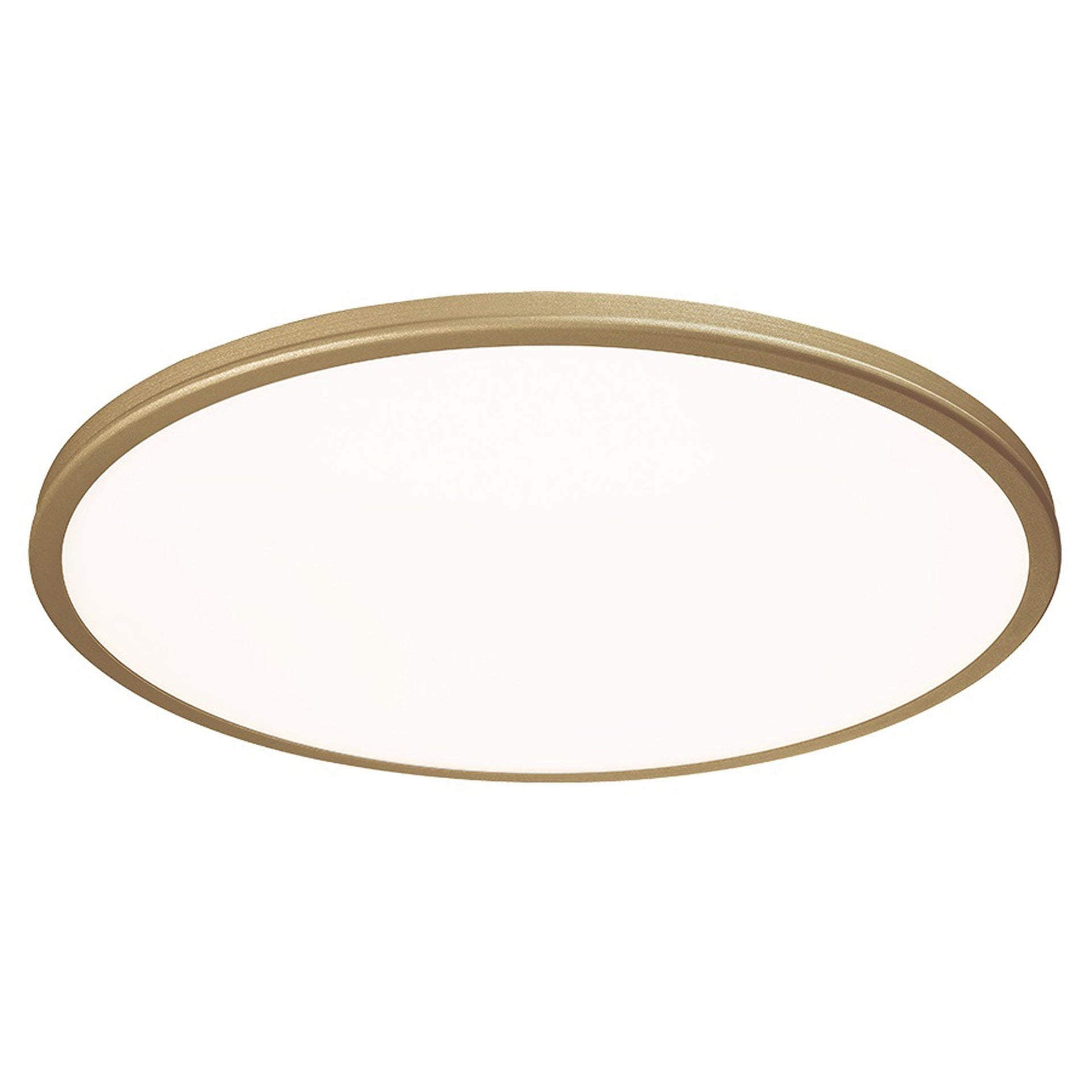 Geos 22 in. 1-Light 2700K Titanium LED Flush Mount