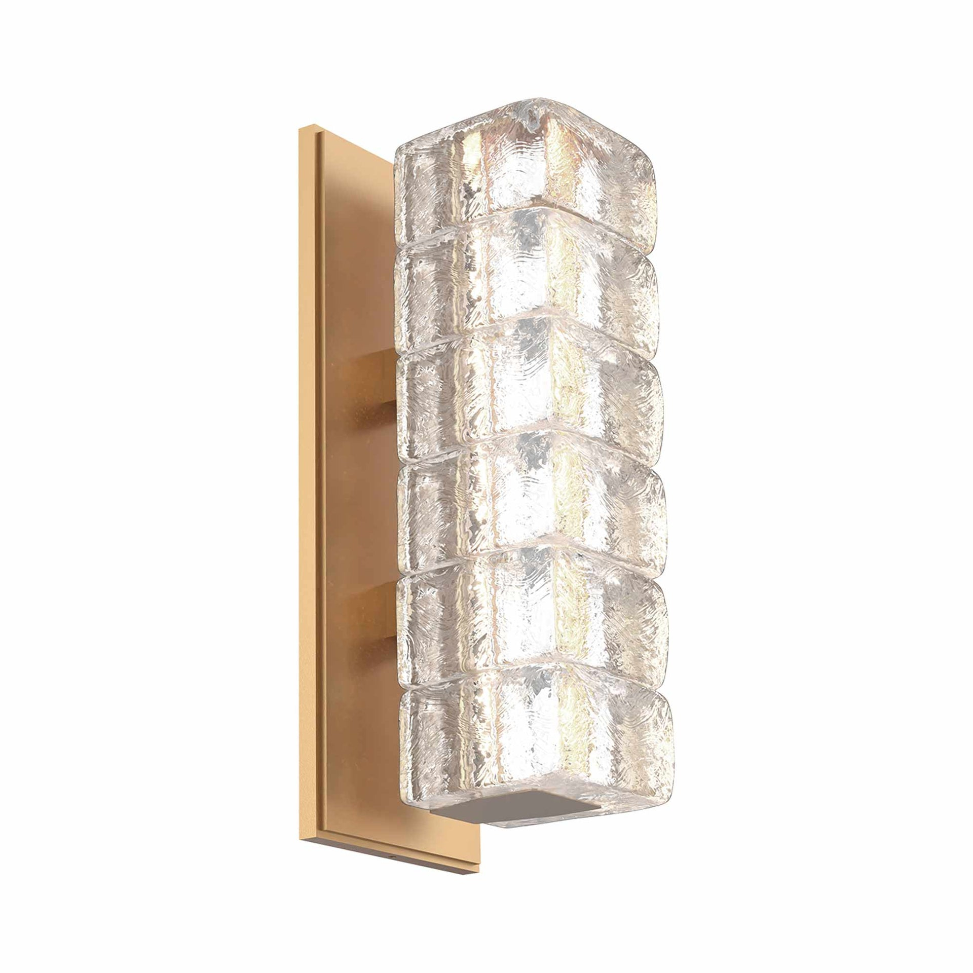 Asscher Aluminum LED Armed Sconce