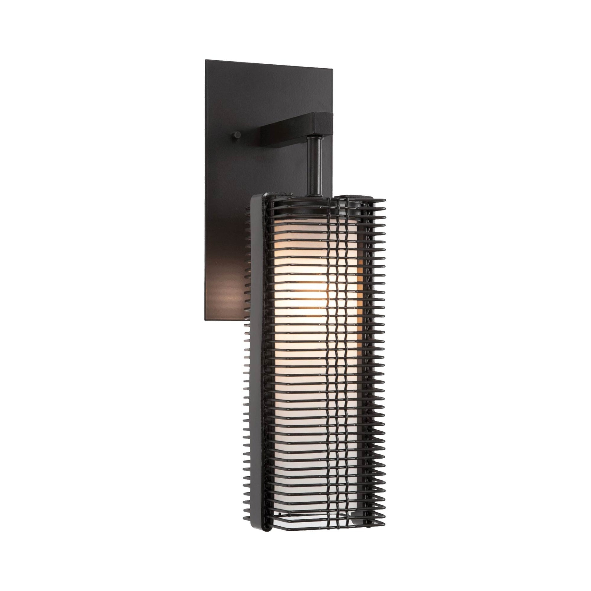 Downtown Mesh LED Armed Sconce