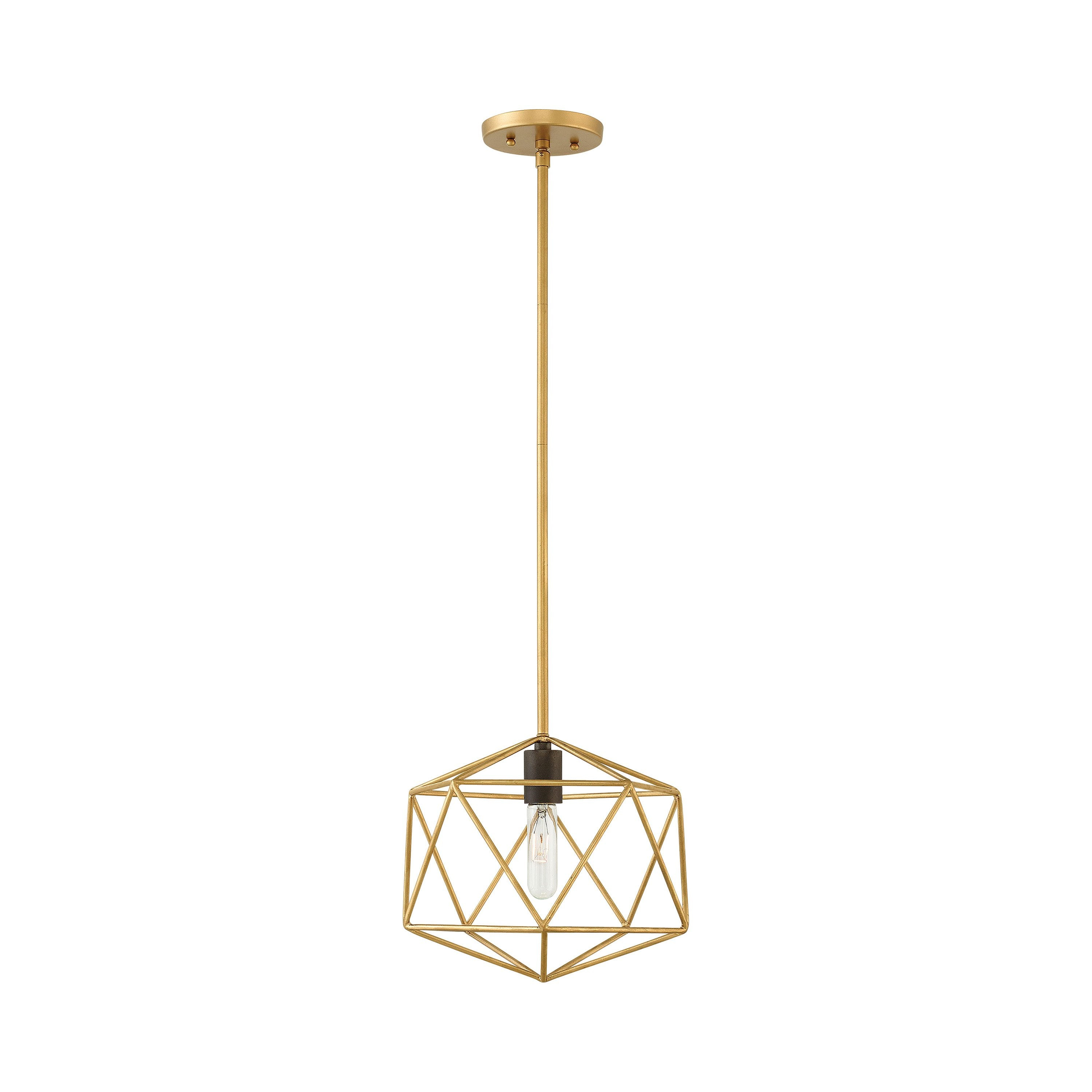Hinkley Lighting Astrid 1 - Light Pendant in  Deluxe Gold