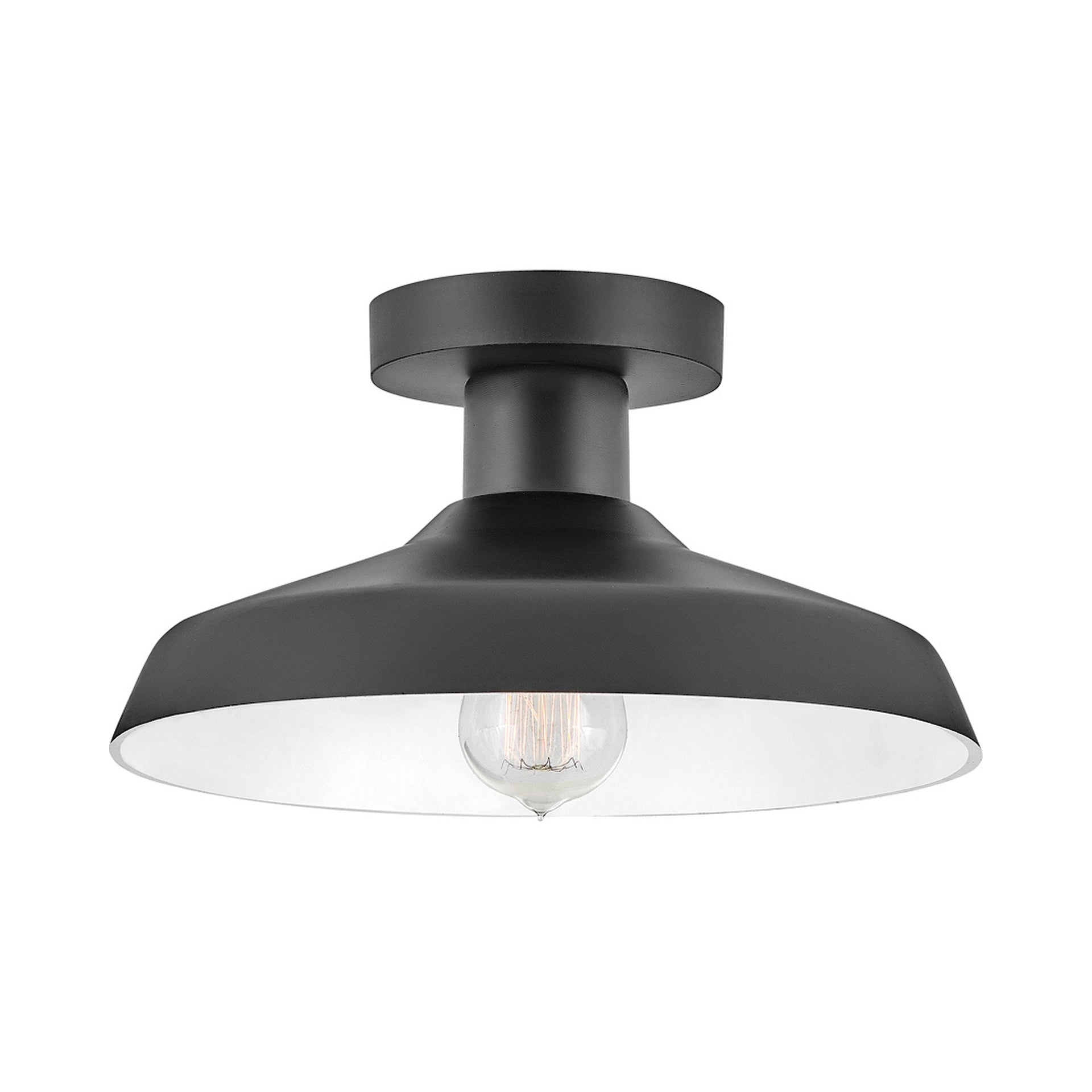 Hinkley Lighting - Forge - 1 Light Outdoor Medium Flush Mount In Traditional and