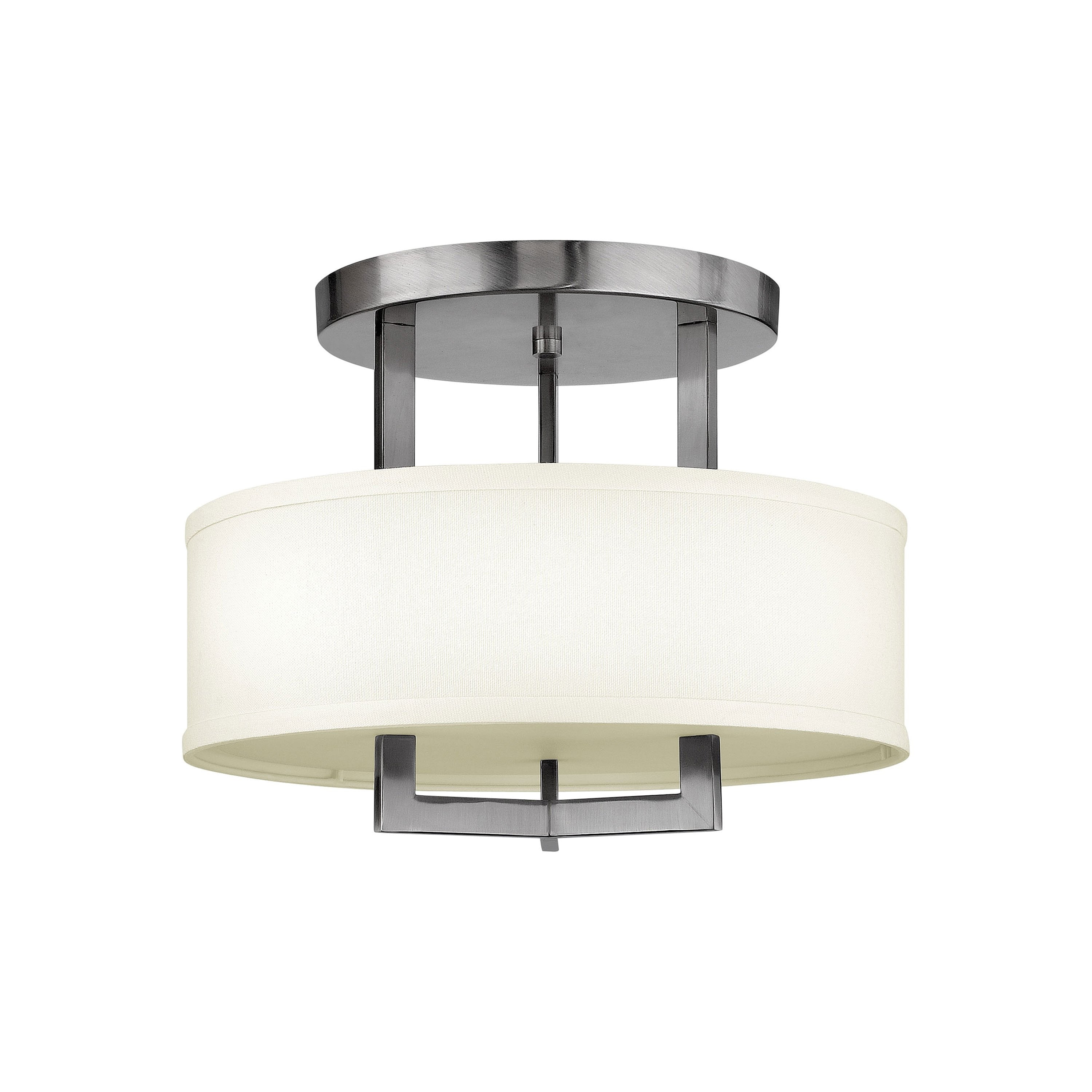 Hinkley Lighting - Three Light Semi-Flush Mount - Foyer - Hampton - 3 Light