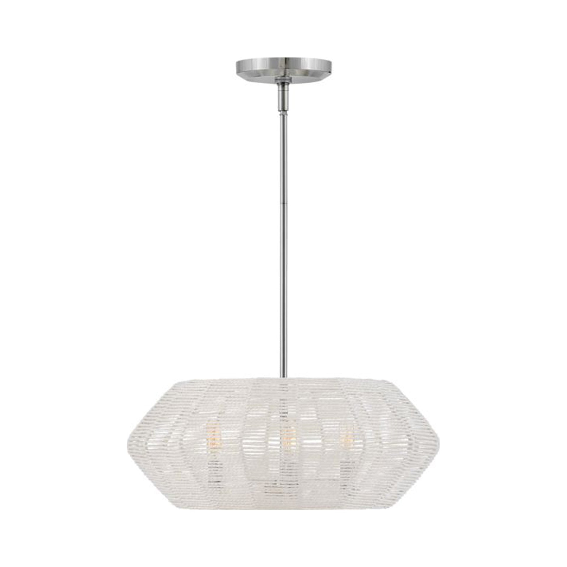 Hinkley Lighting - Luca - 15W 3 LED Small Convertible Chandelier In Coastal