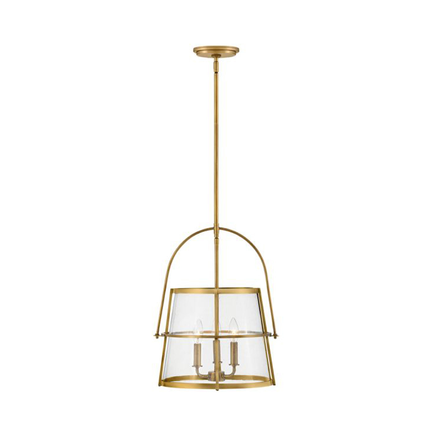 Hinkley Lighting Tournon 3 - Light Pendant in  Heritage Brass