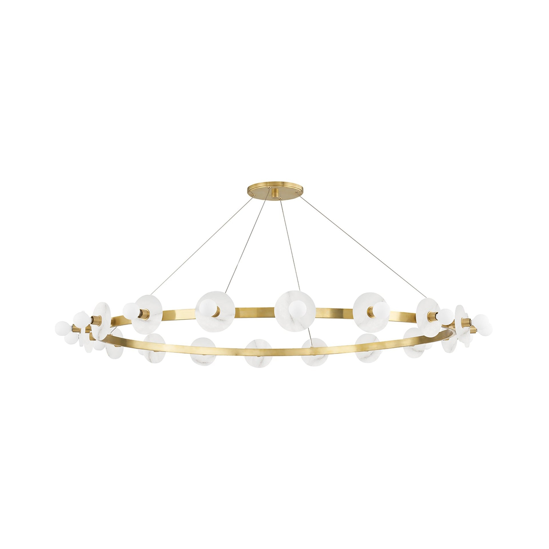 Austen 18 - Light Dimmable Wagon Wheel Chandelier