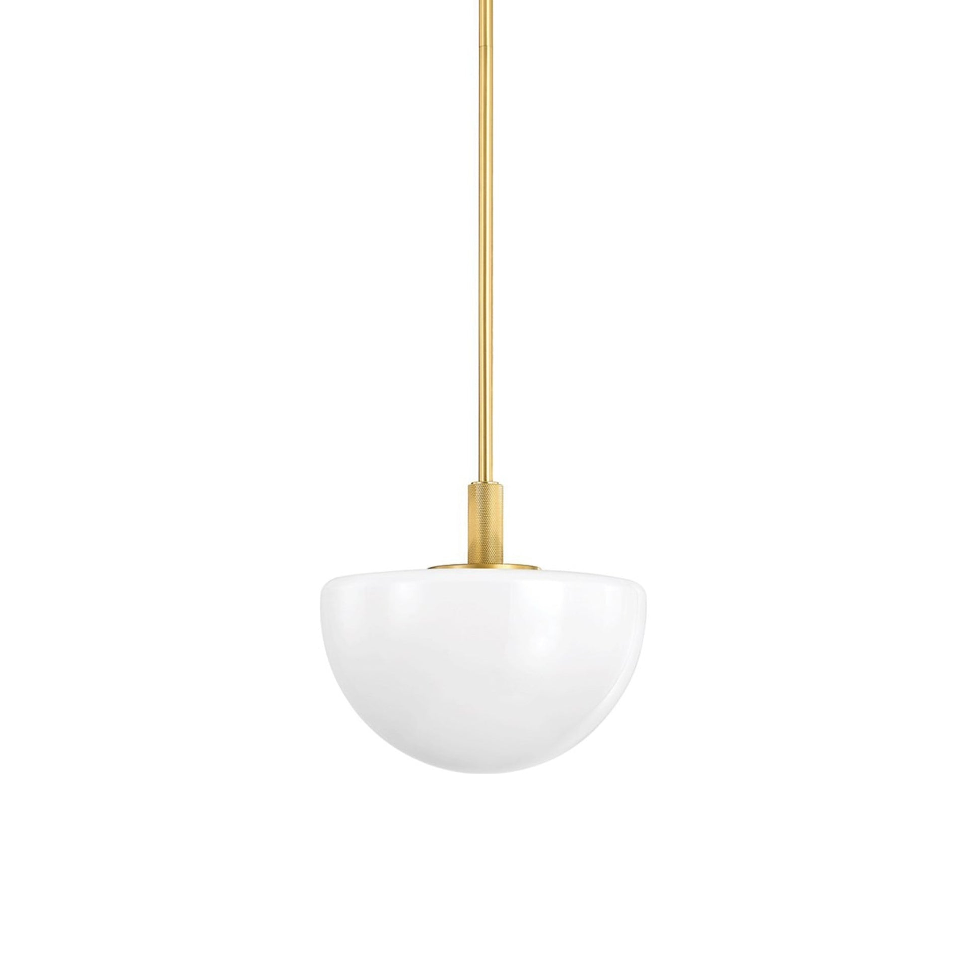 Hammond Pendant Light - Aged Brass / 11"Dia