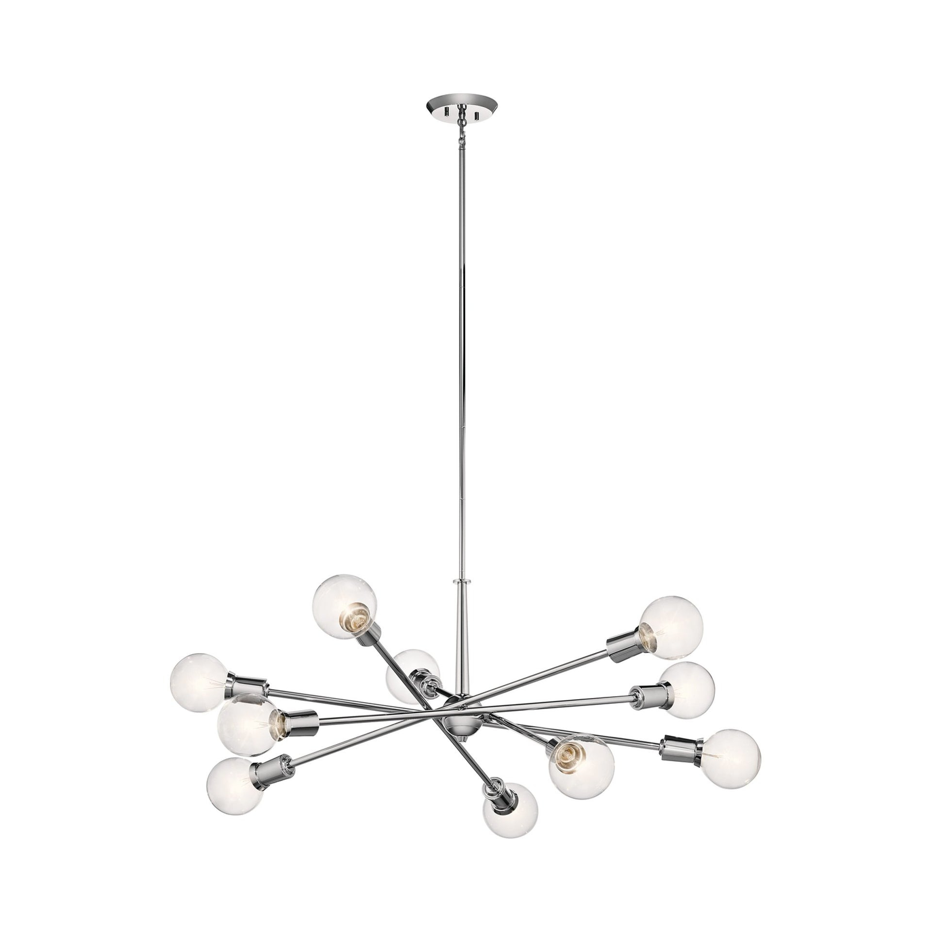 Kichler Lighting Armstrong 10 - Light Chandelier in  Chrome