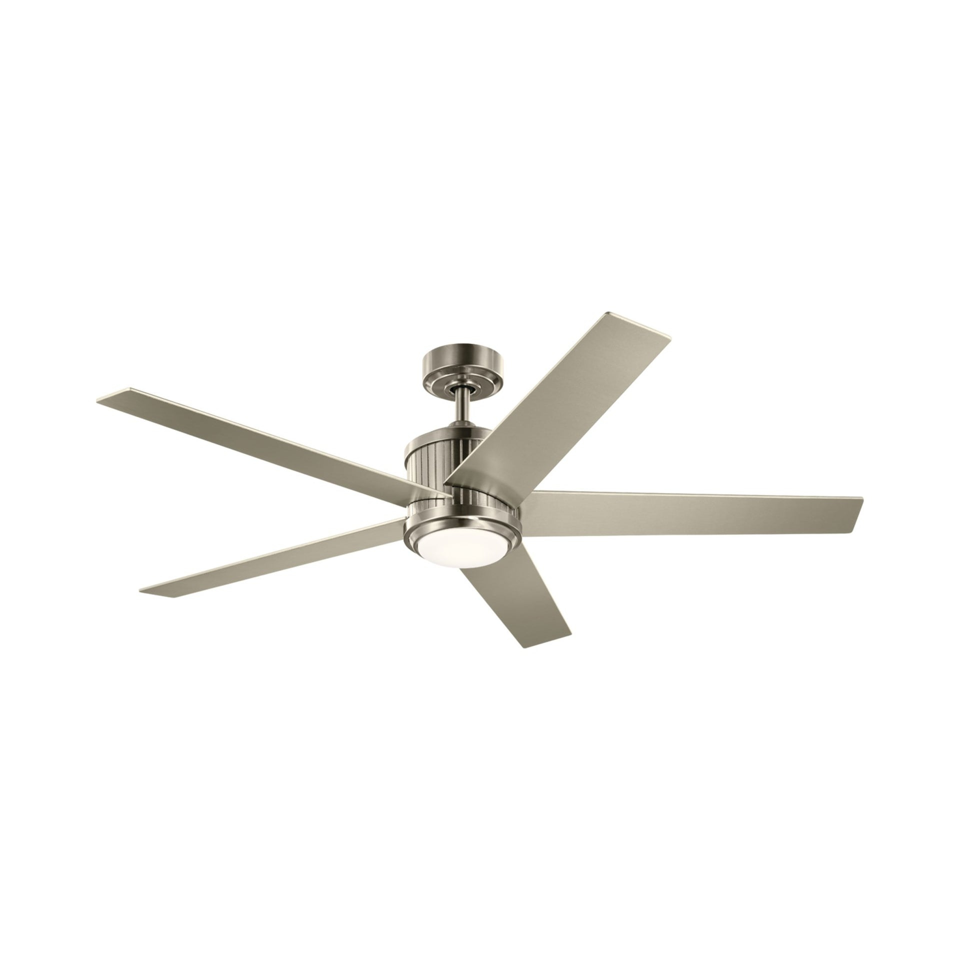 56 Inch Ceiling Fan With Light Kit-Brushed Stainless Steel Finish Kichler Lighting 300044Bss