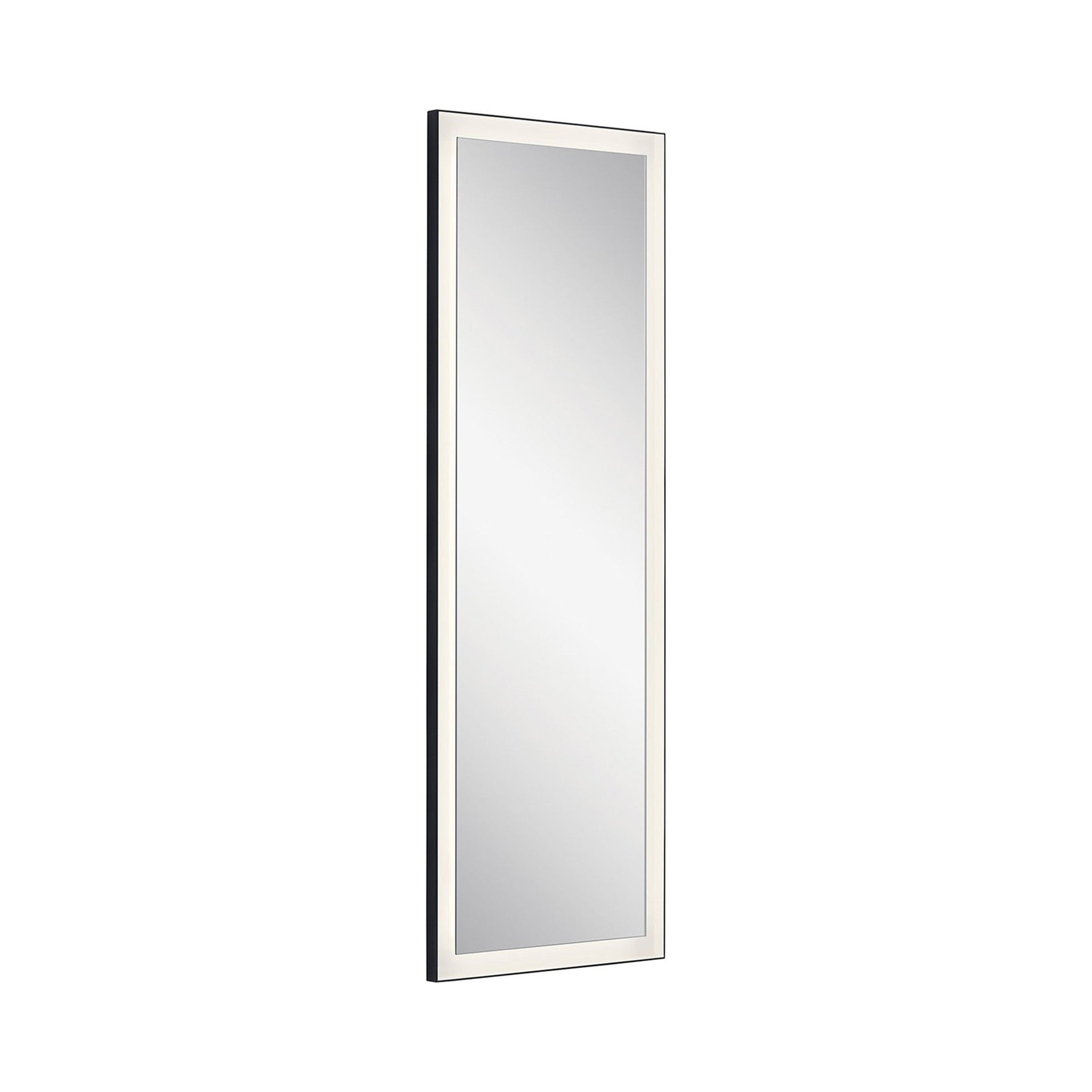 Elan Lighting - Ryame - 59 Inch LED Mirror-Matte Black Finish - Elan Lighting
