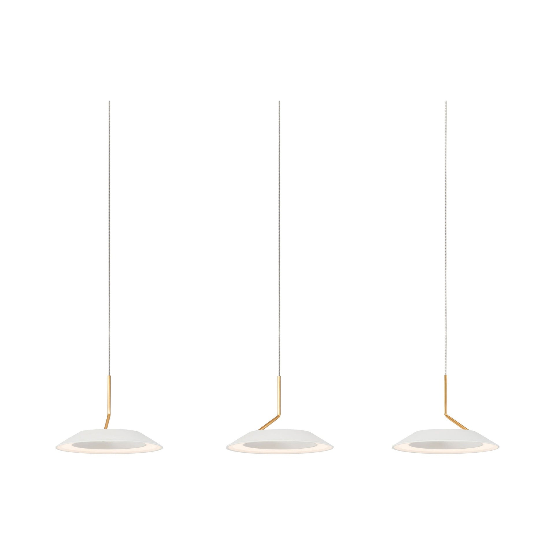 Koncept Technologies Inc Royyo 3 - Light LED Kitchen Island Pendant