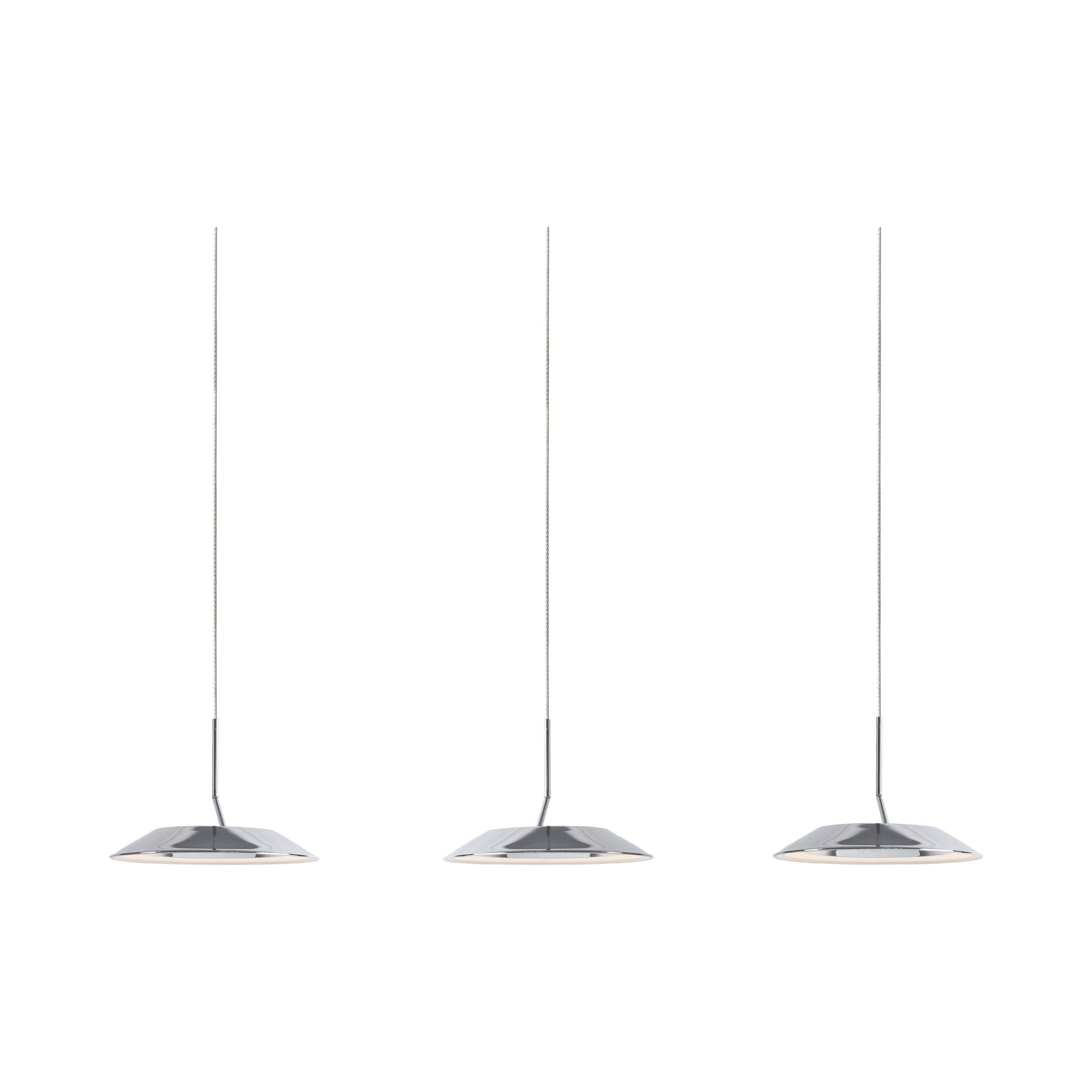 Royyo 3 - Light LED Kitchen Island Pendant