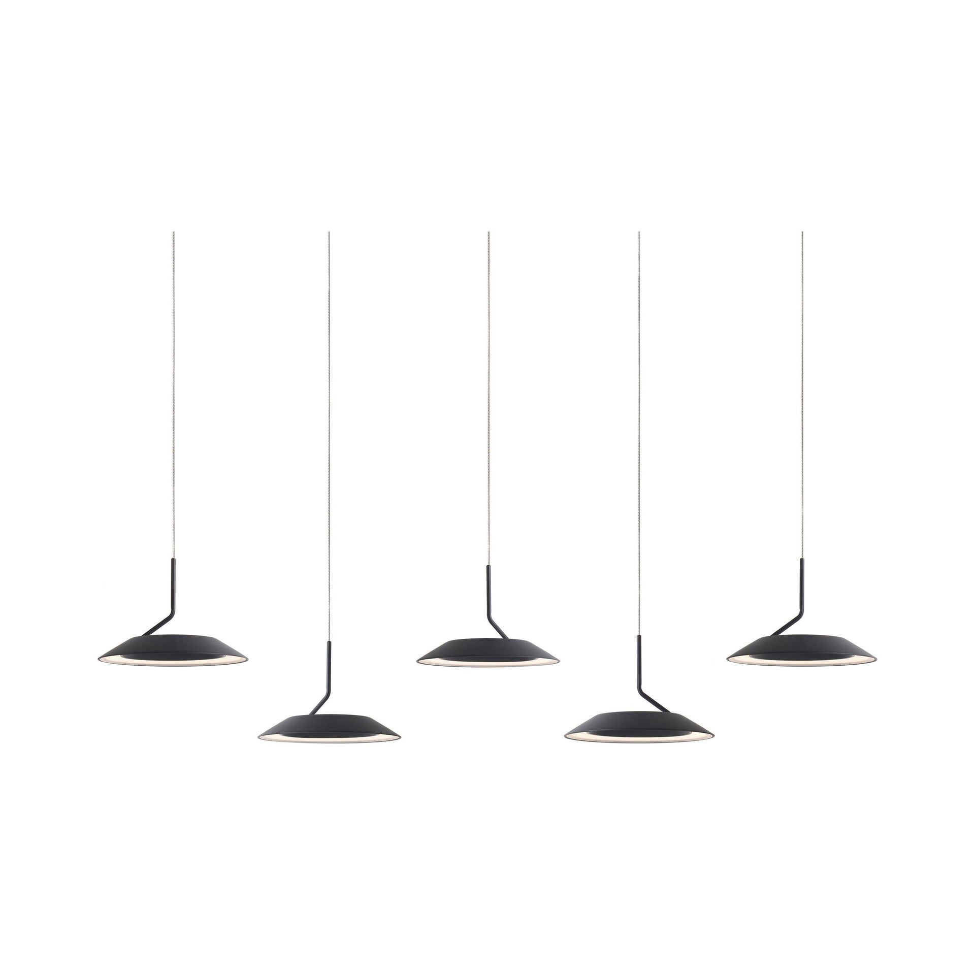 Royyo 5 - Light LED Cluster Pendant