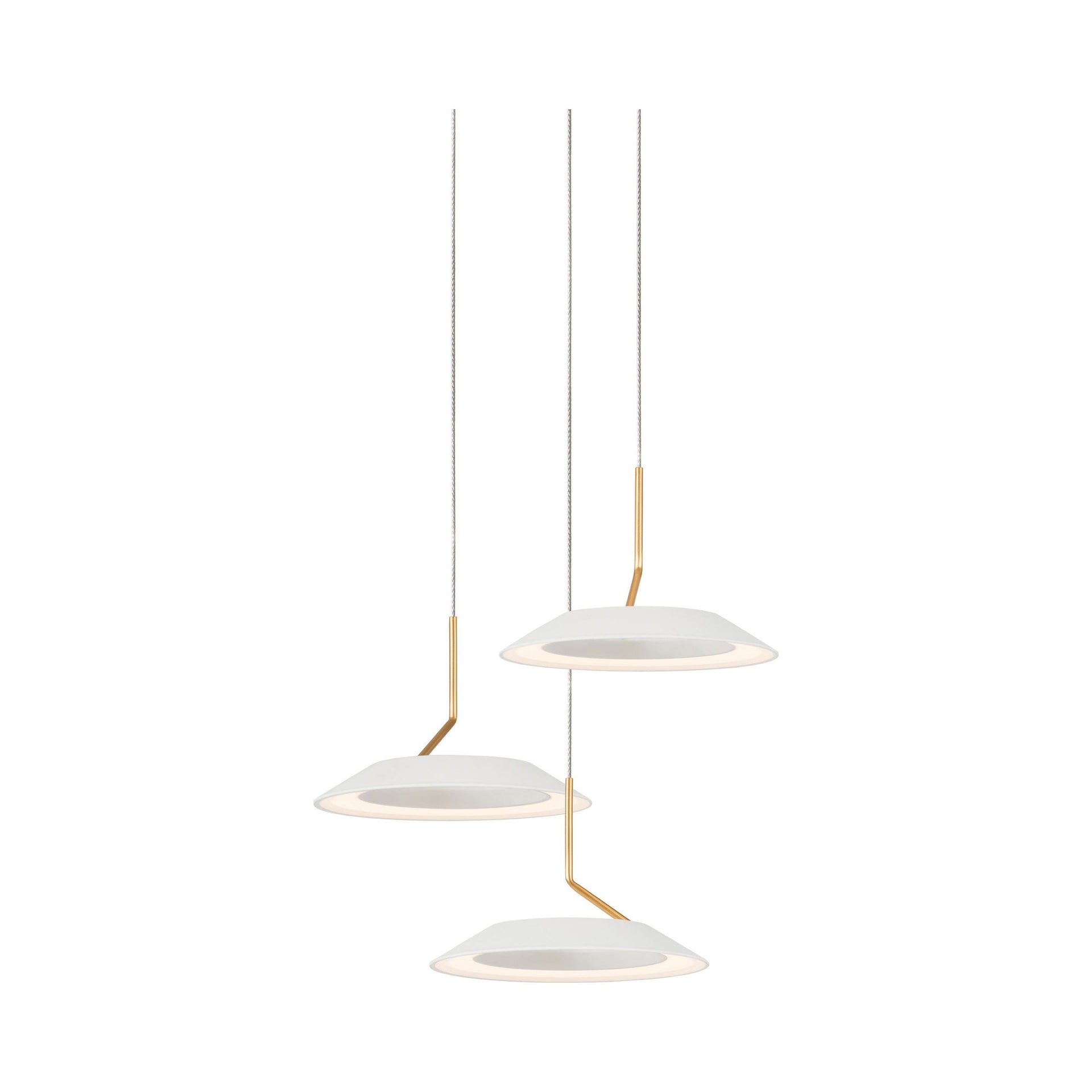 Koncept Technologies Inc Royyo 3 - Light LED Cluster Pendant