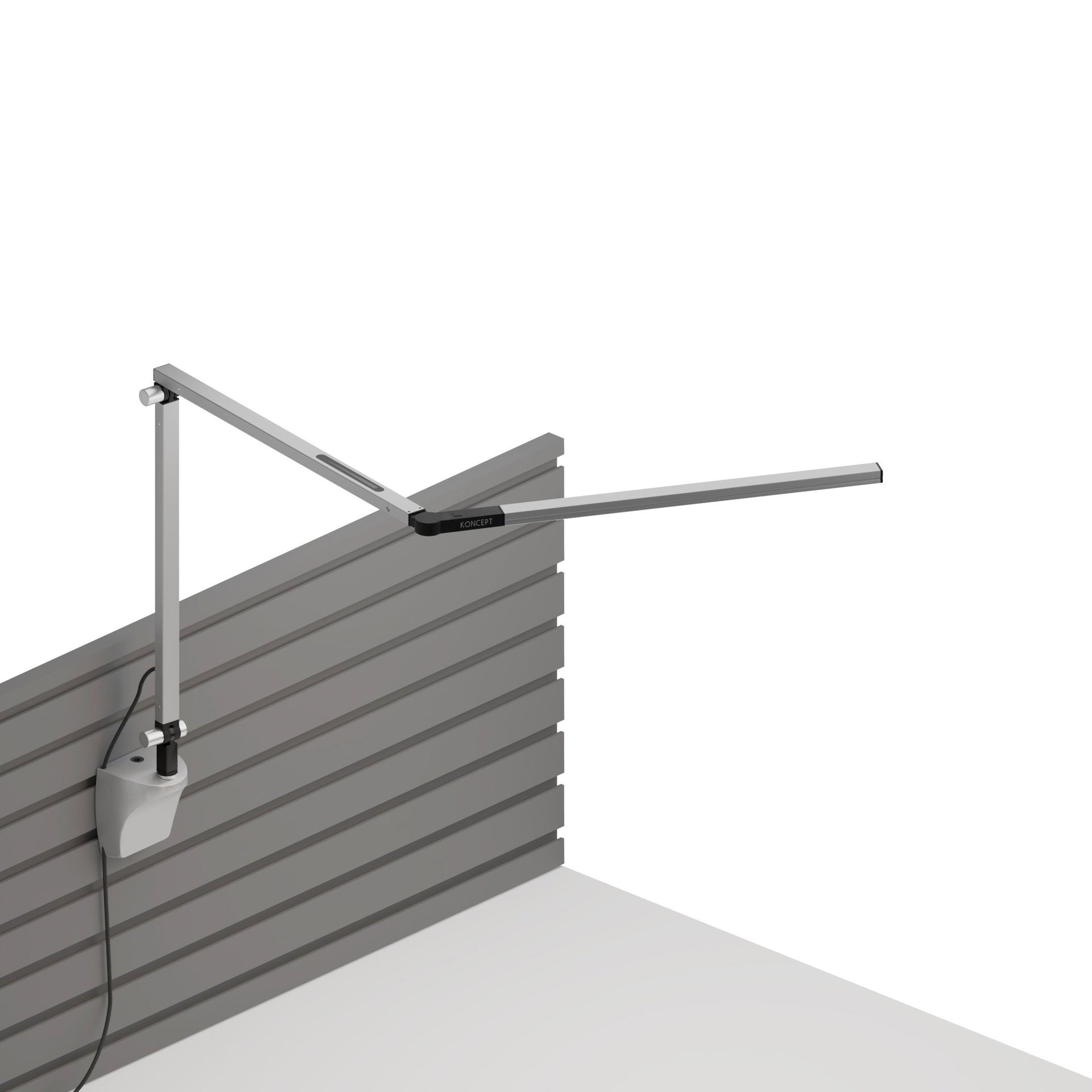 Z-Bar Mini 25" Adjustable Black LED Modern Desk Lamp