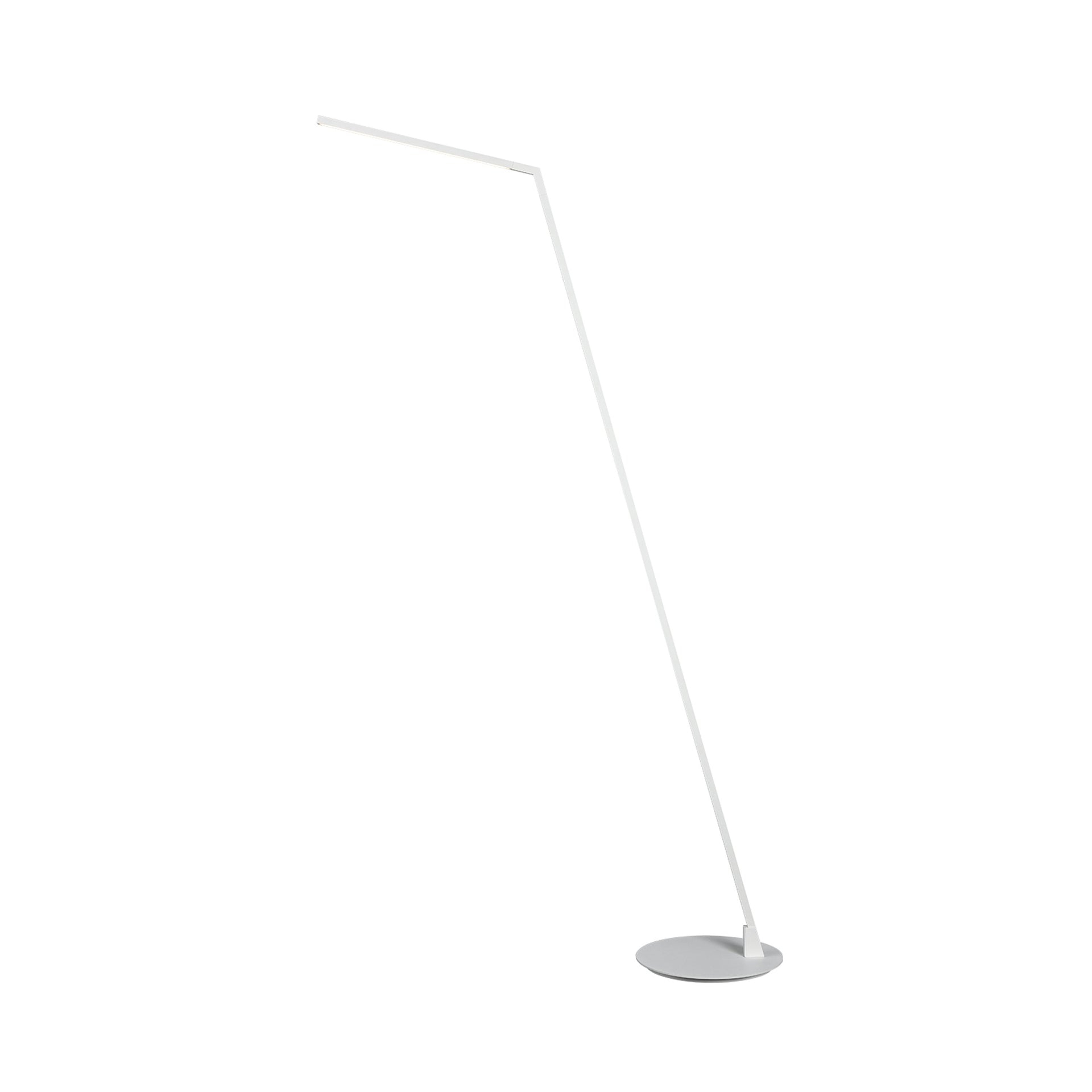 Miter 55.5'' LED Swing Arm Floor Lamp