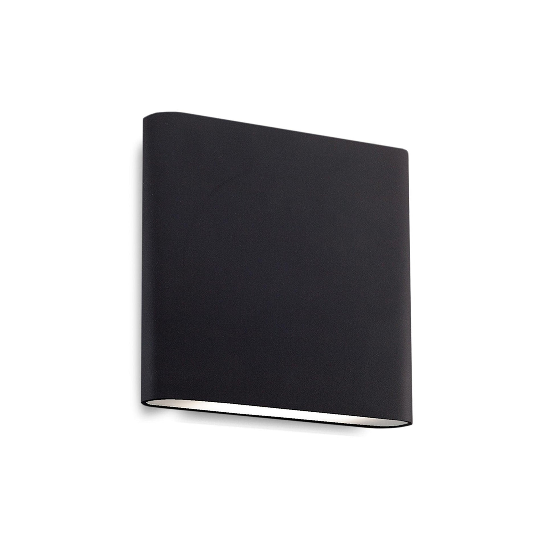 Black Aluminum Dimmable LED Wall Sconce