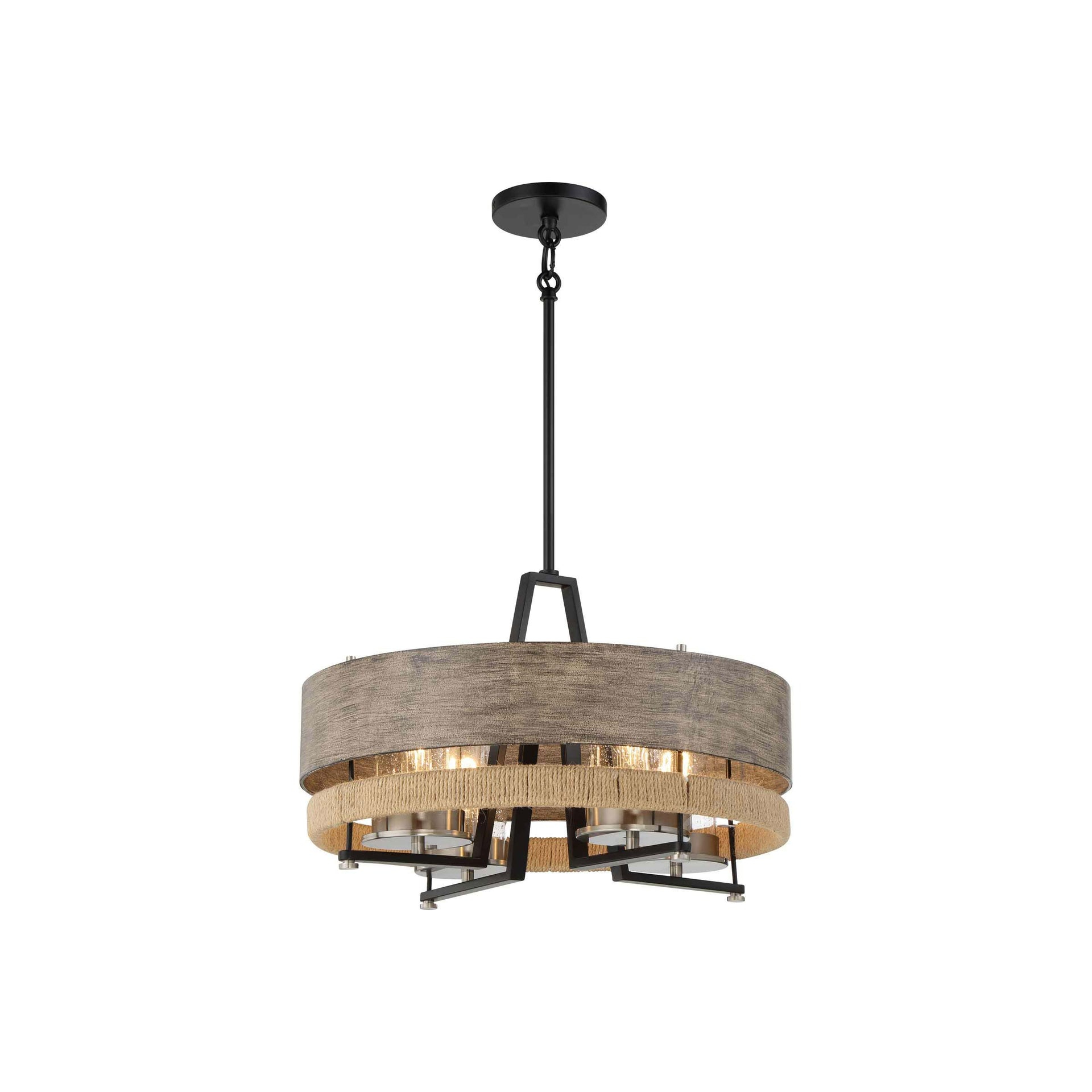 4 Light Convertible Pendant-13.25 Inches Tall And 20 Inches Wide Minka Lavery 2764-733