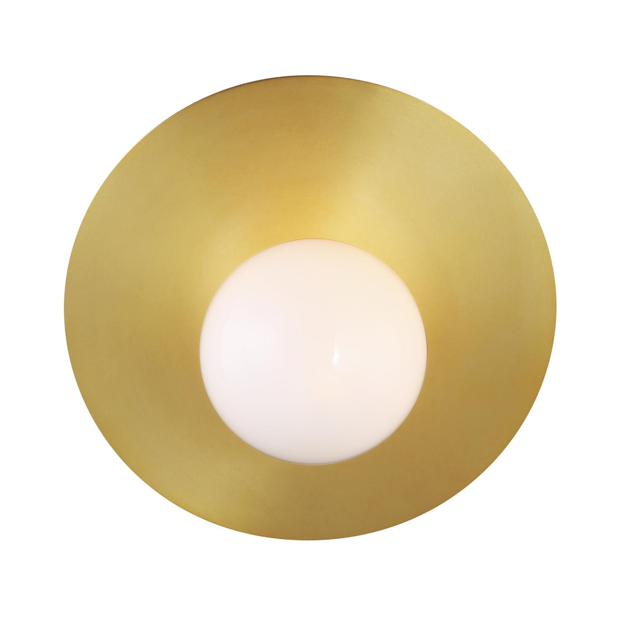 Nodes Large Angled Sconce by Kelly Wearstler - Burnished Brass