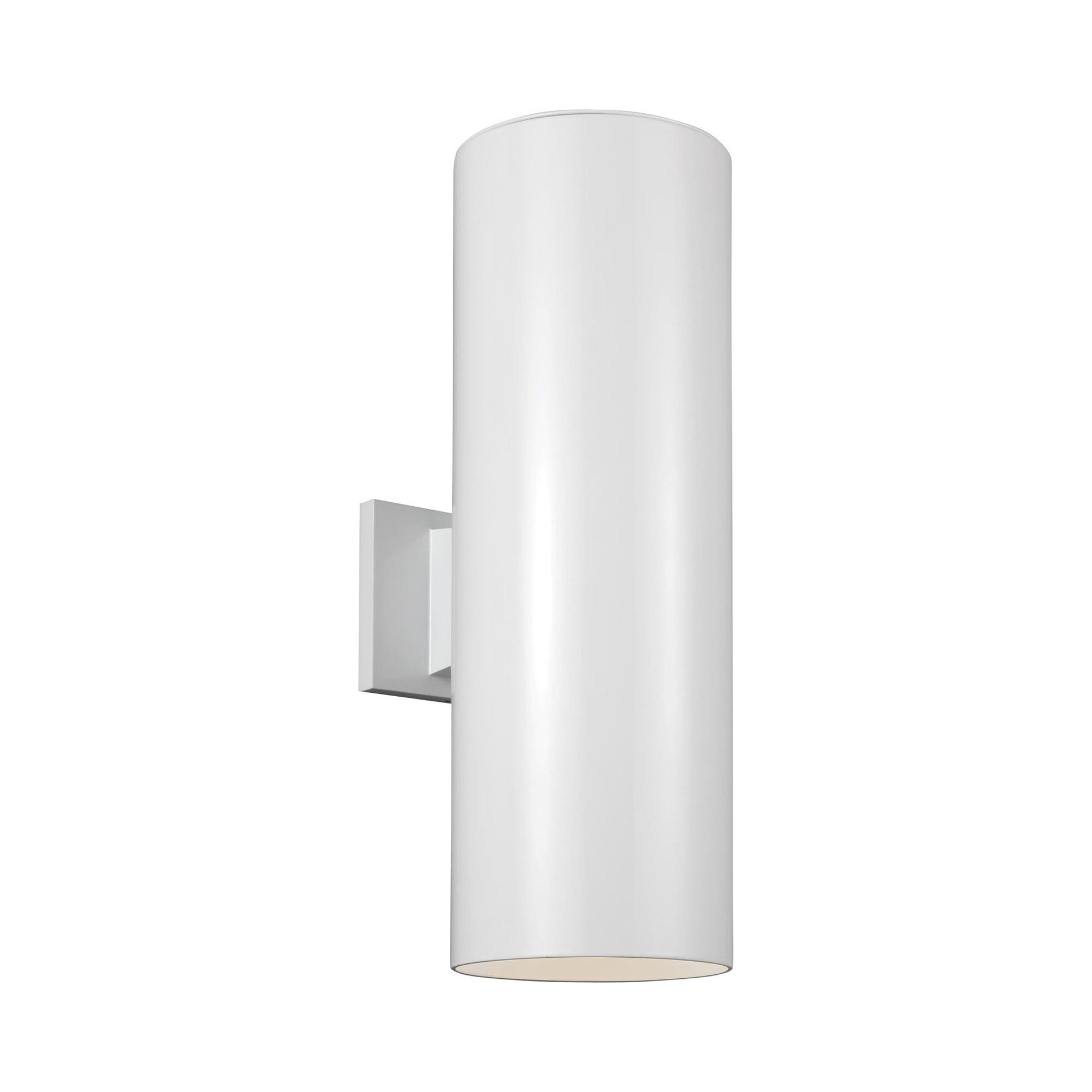 Porcia Outdoor Sconce - White / 18.25"H