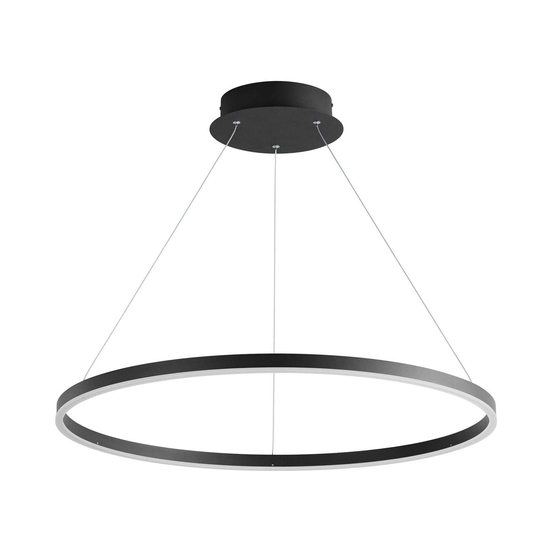 31.5 Inch 78W 1 Led Pendant-Black Finish Oxygen Lighting 3-65-15