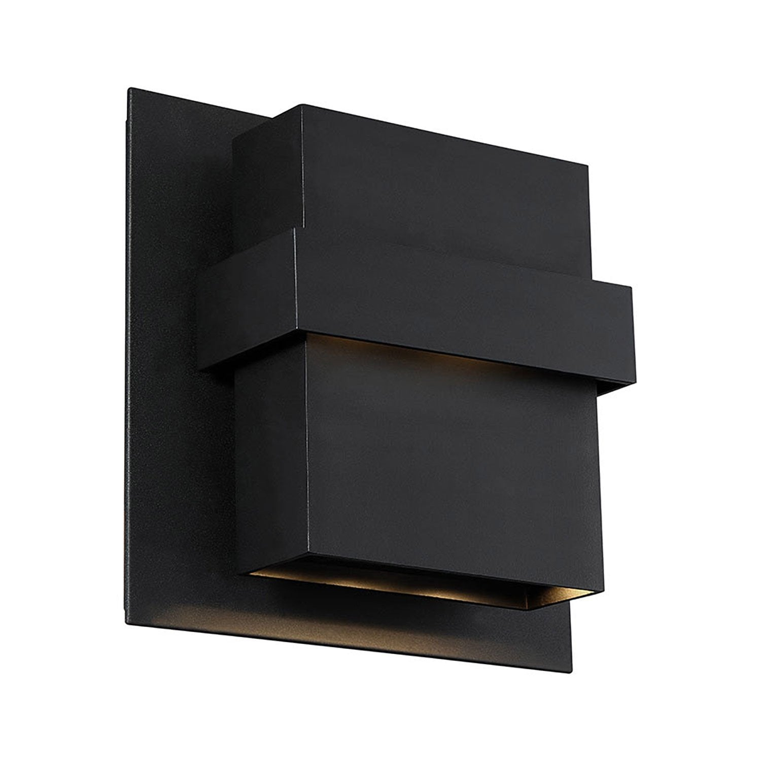 Black Aluminum 11-Inch Dimmable LED Outdoor Wall Sconce
