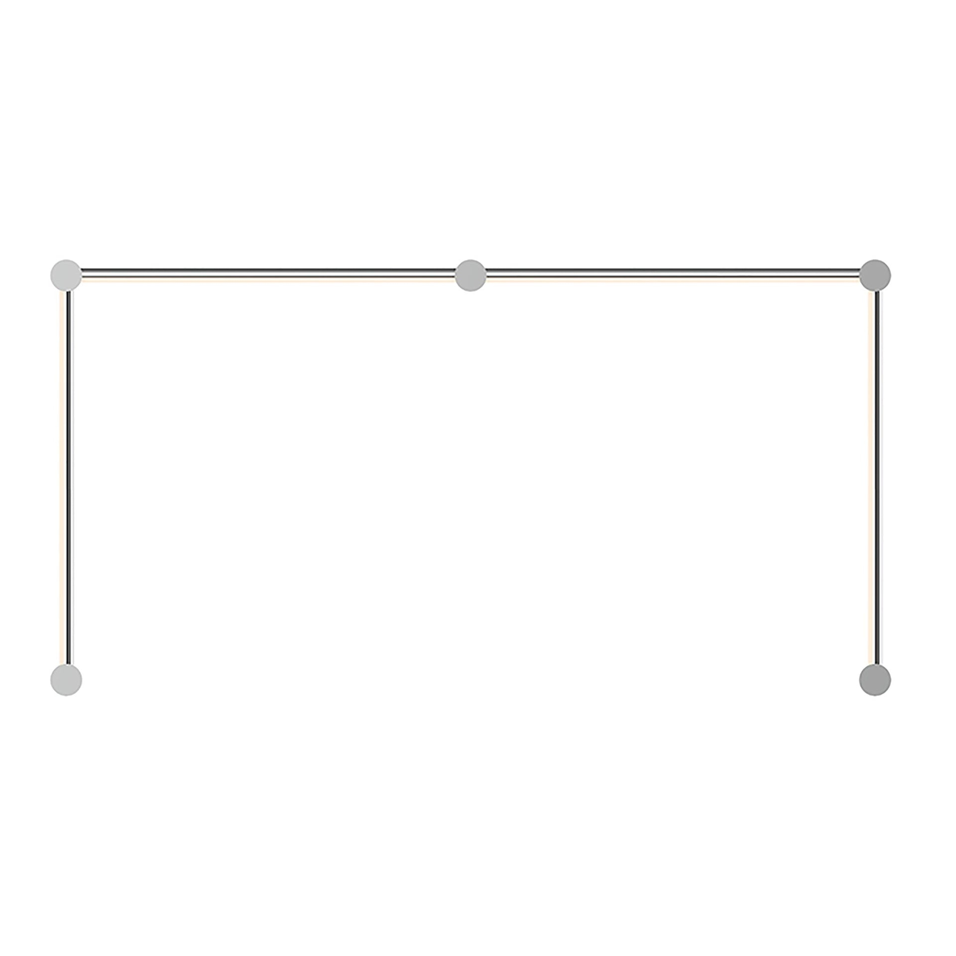Purolinear 360 Dimmable Chrome LED Wall Sconce