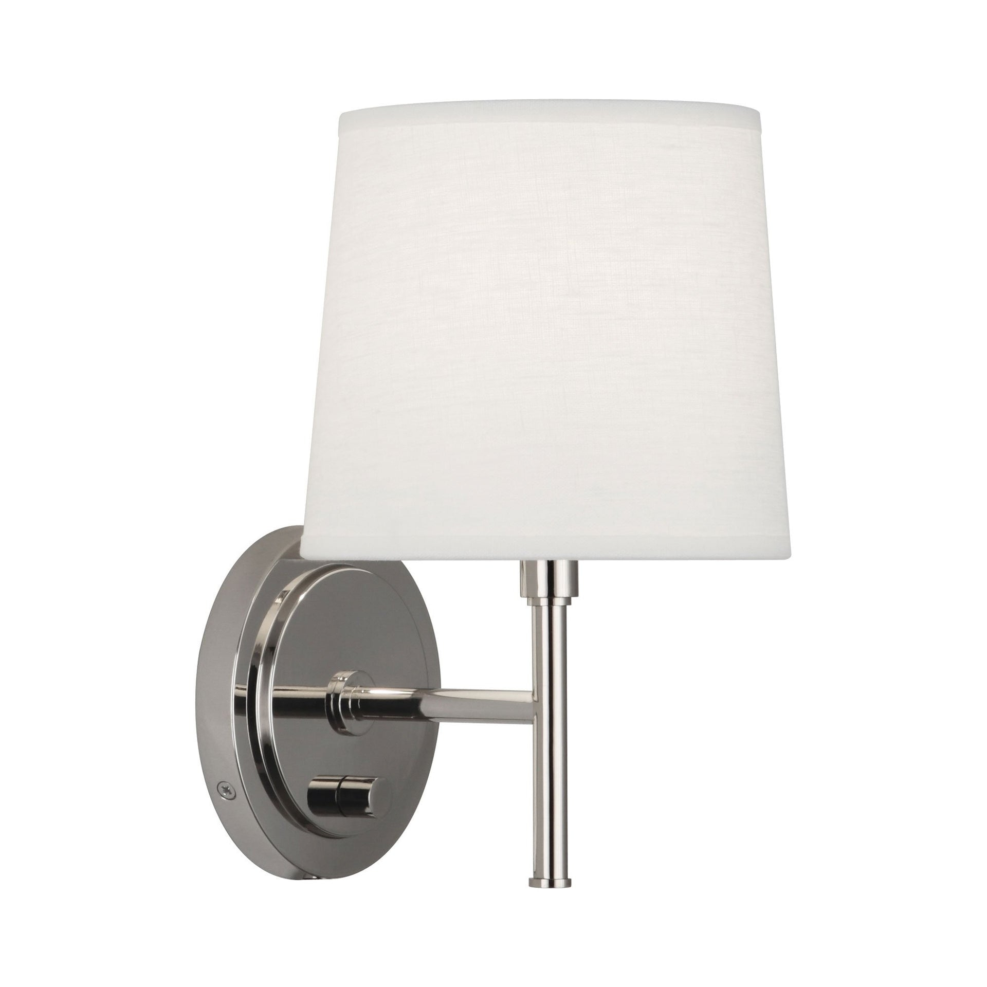 Bandit Solid Brass Plug-in Armed Sconce
