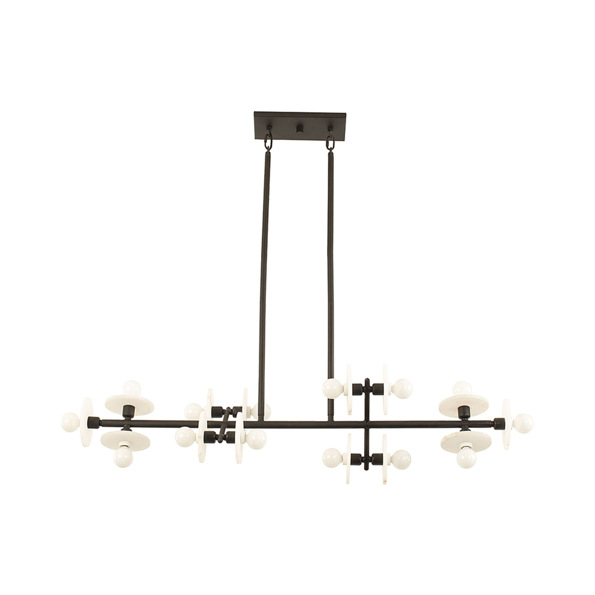 Savoy House Amani 14 - Light Chandelier in  Black Cashmere