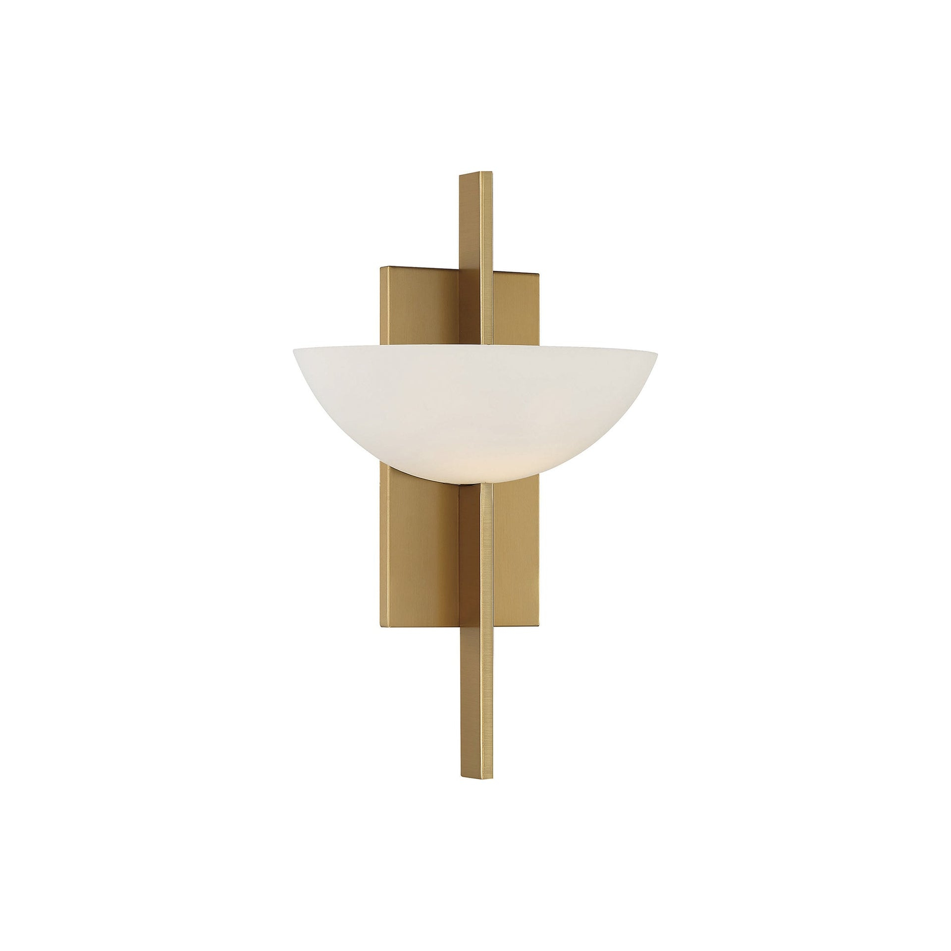 Savoy House Fallon 1 - Light Wall Light in  Warm Brass