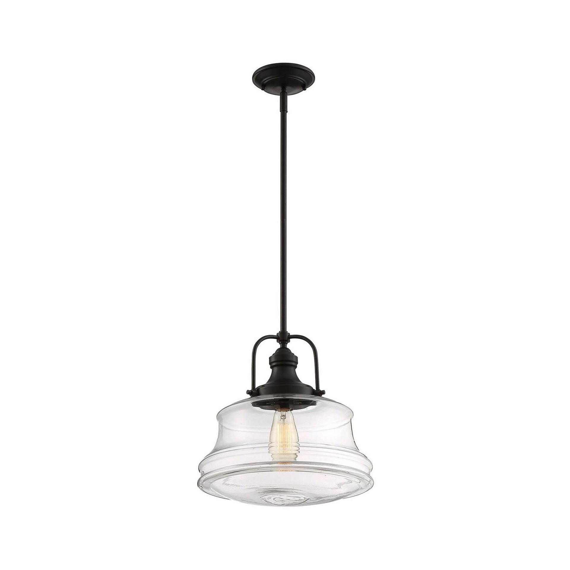 Savoy House Garvey 1 - Light Pendant in  Polished Nickel