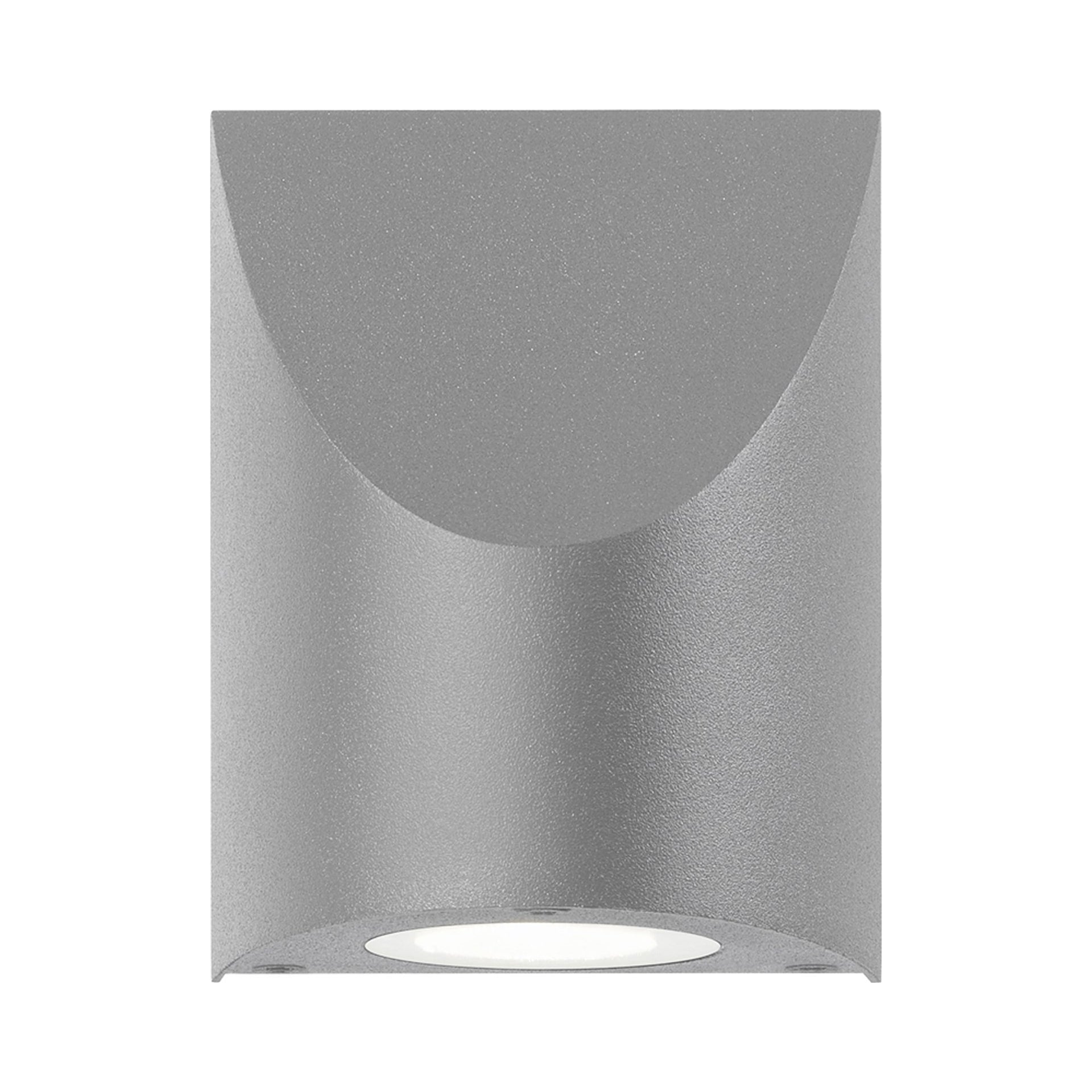 Shear Aluminum Wall Light
