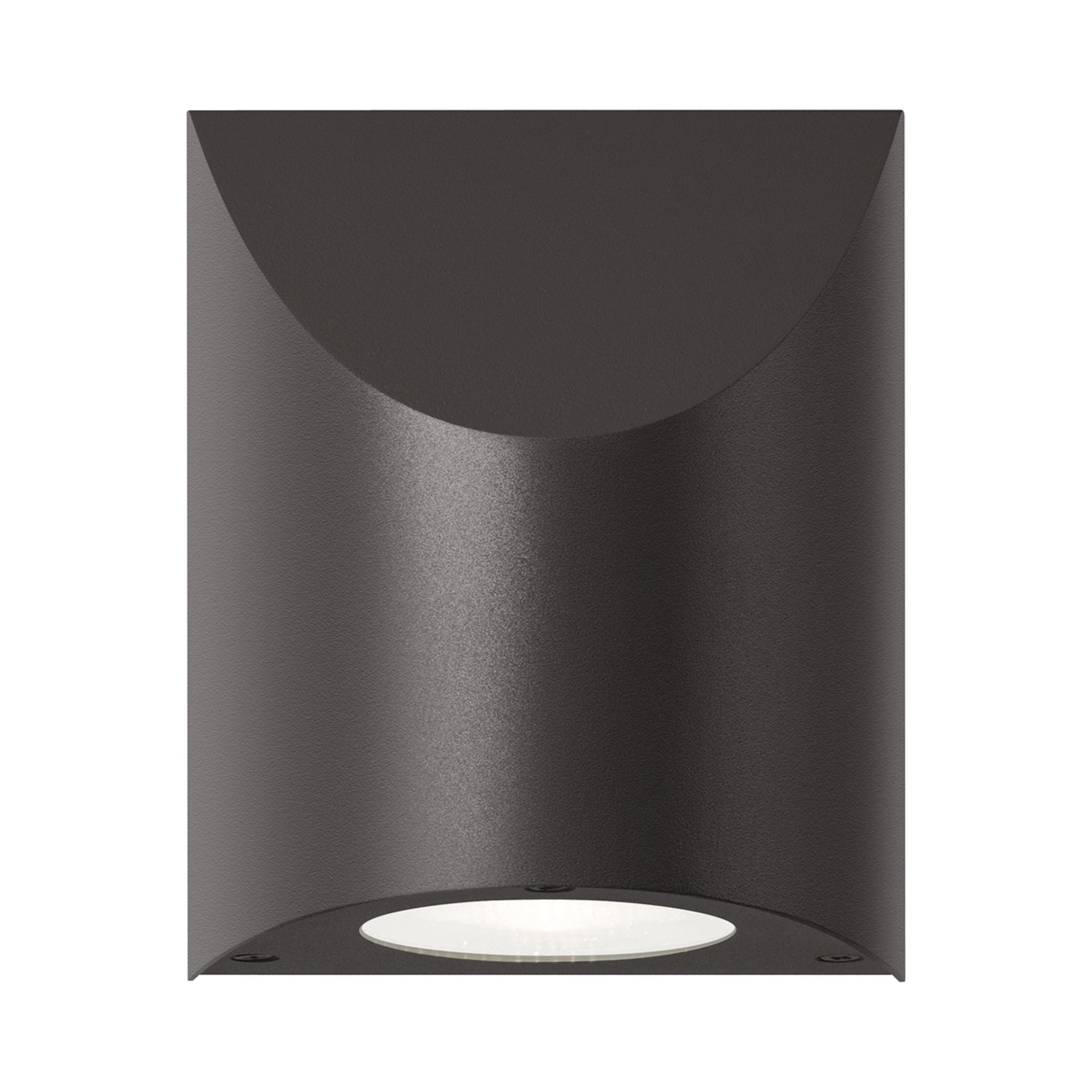 Shear 6.25'' Textured Bronze LED Outdoor Sconce with Acrylic Diffuser