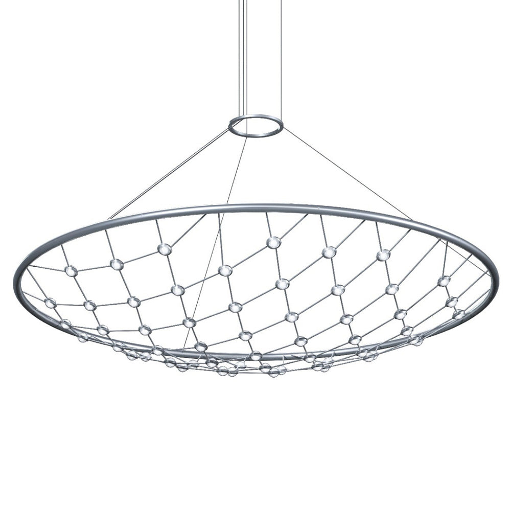 Constellation Galaxy Matrix 60'' Silver LED Indoor/Outdoor Pendant