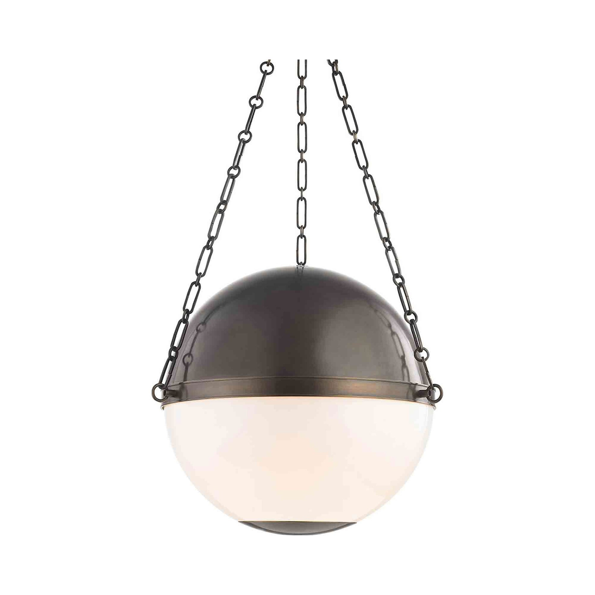 Hudson Valley Lighting Sphere No.2 Pendant by Mark D. Sikes