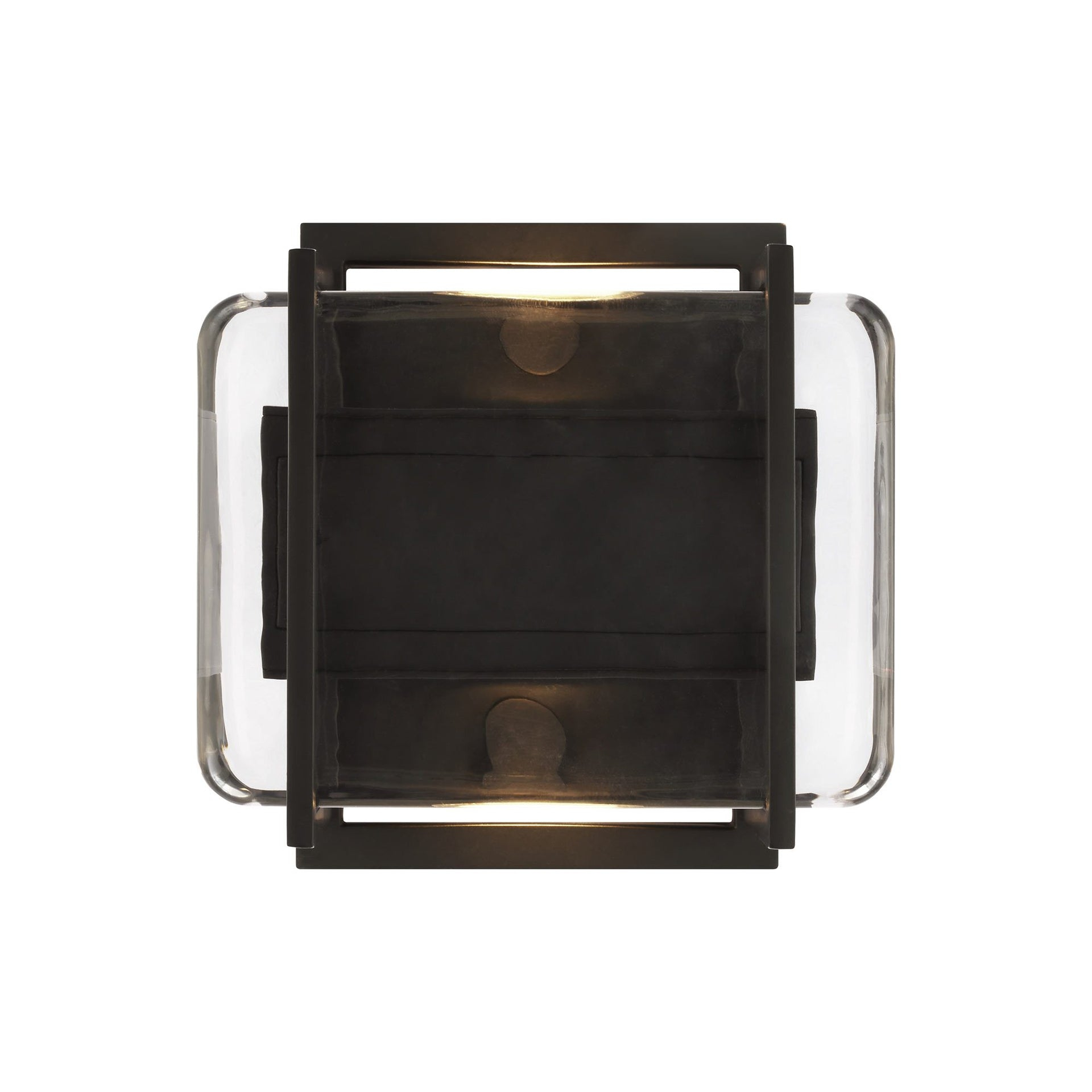 Duelle Nightshade Black Dimmable LED Wall Sconce