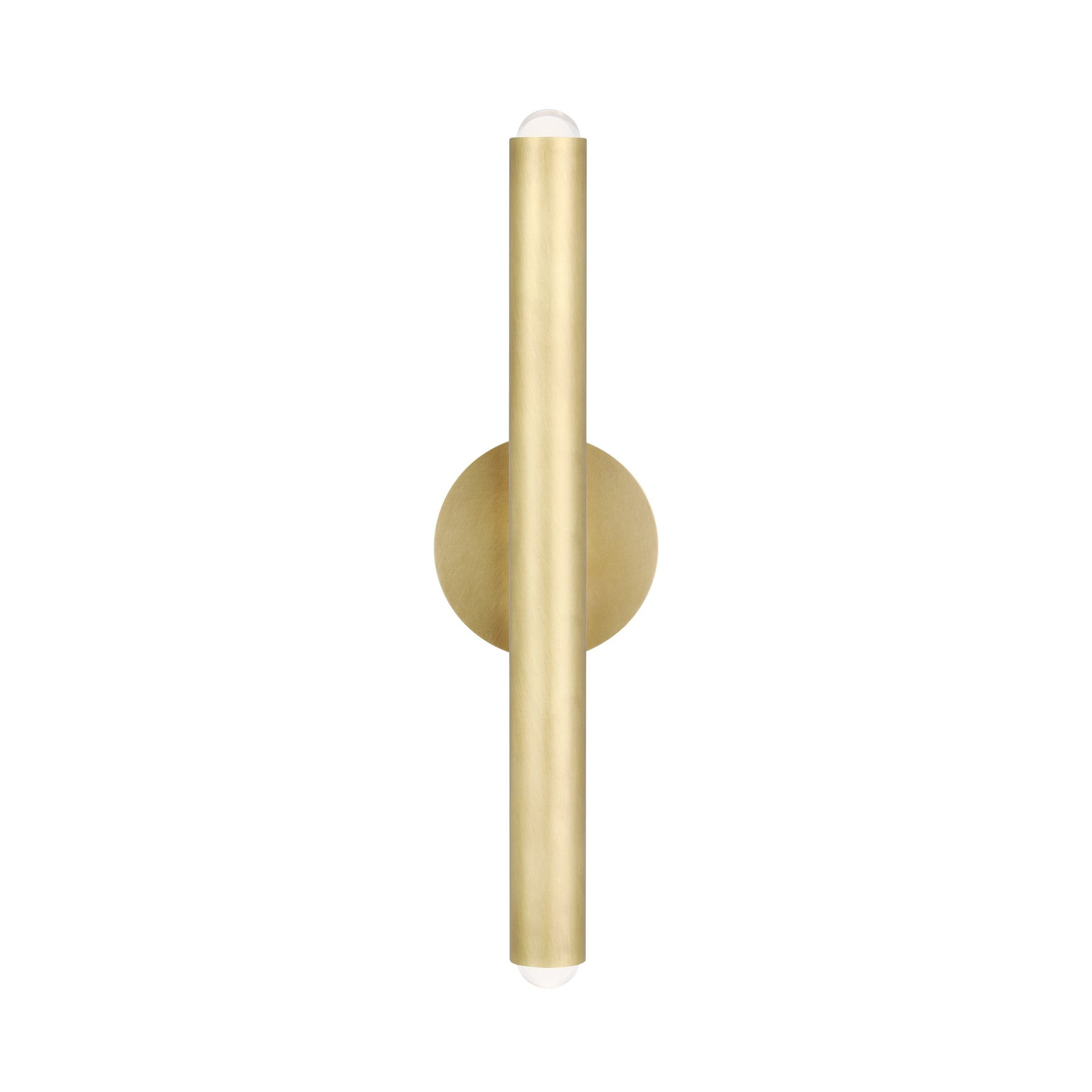 Elegant Brass 16" Dimmable LED Wall Sconce