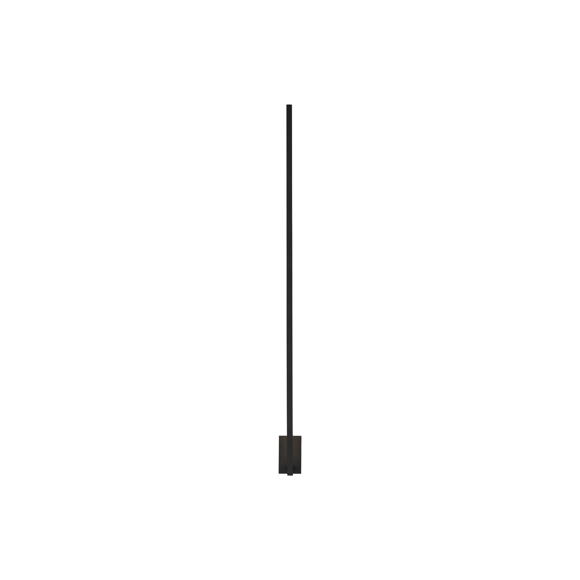Nightshade Black 49" Dimmable LED Wall Sconce